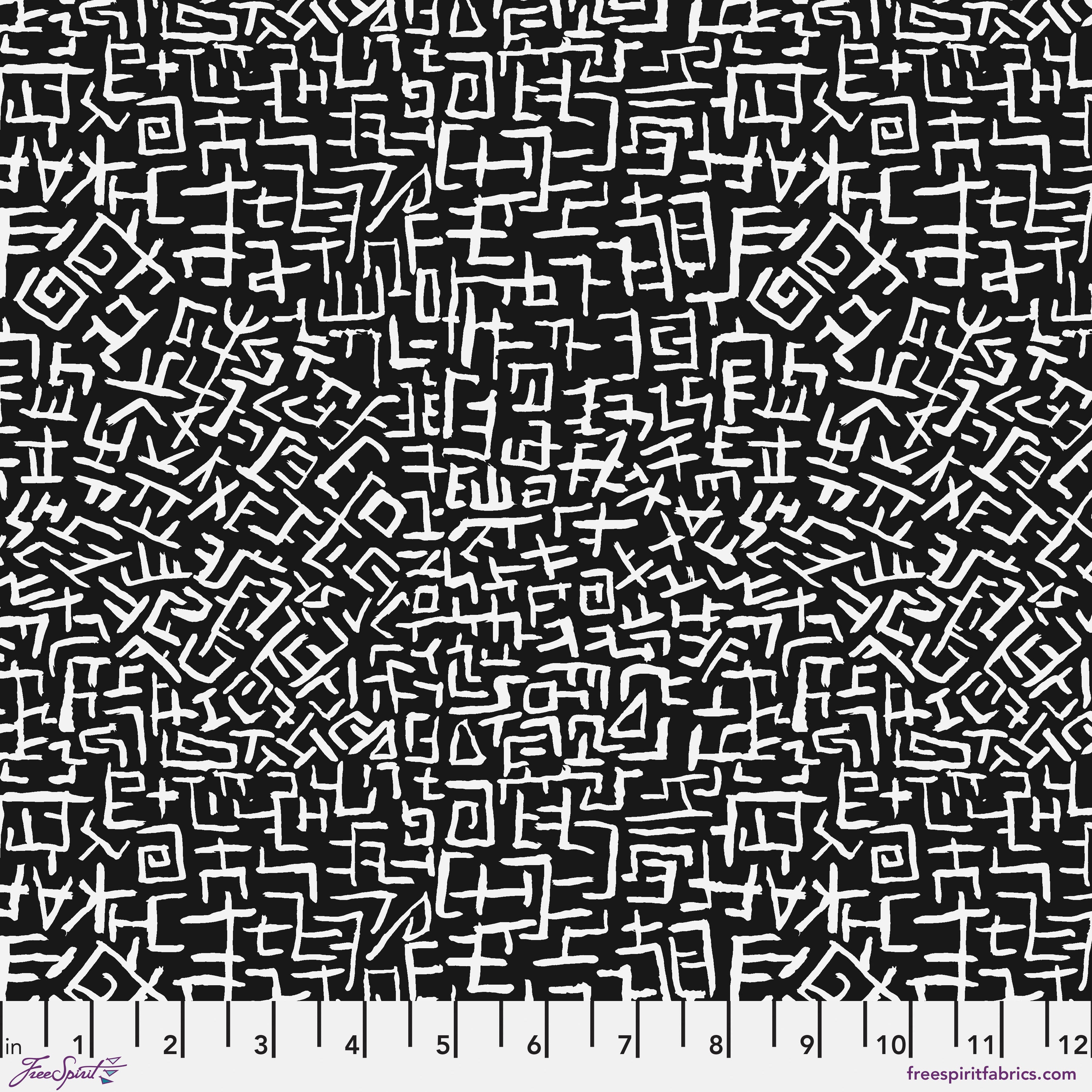 Stash | Amaze - Black by Brandon Mably for Kaffe Fassett Collective | PWBM078.BLACK