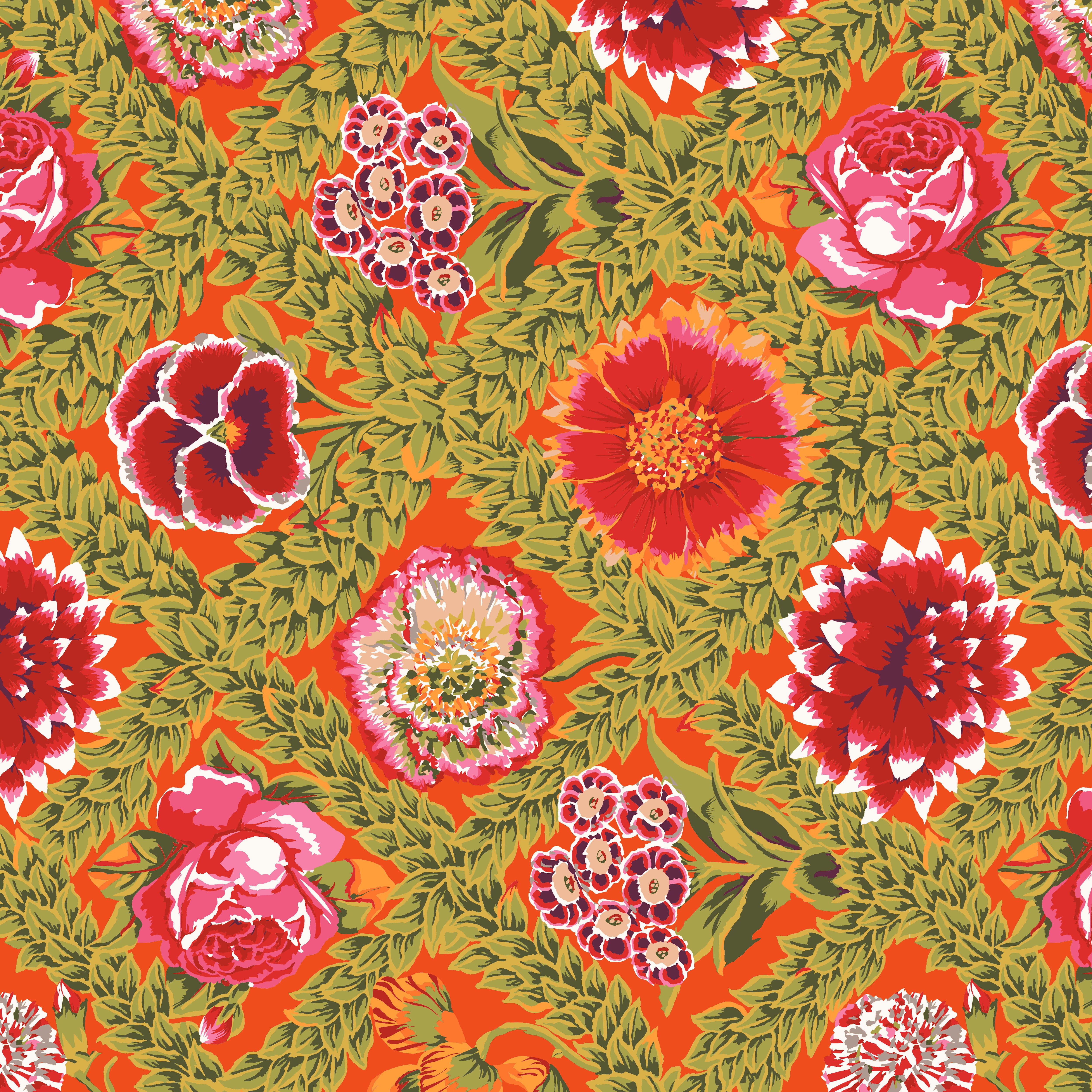 Vintage | Flower Lattice - Circus by Kaffe Fassett Collective for Free Spirit