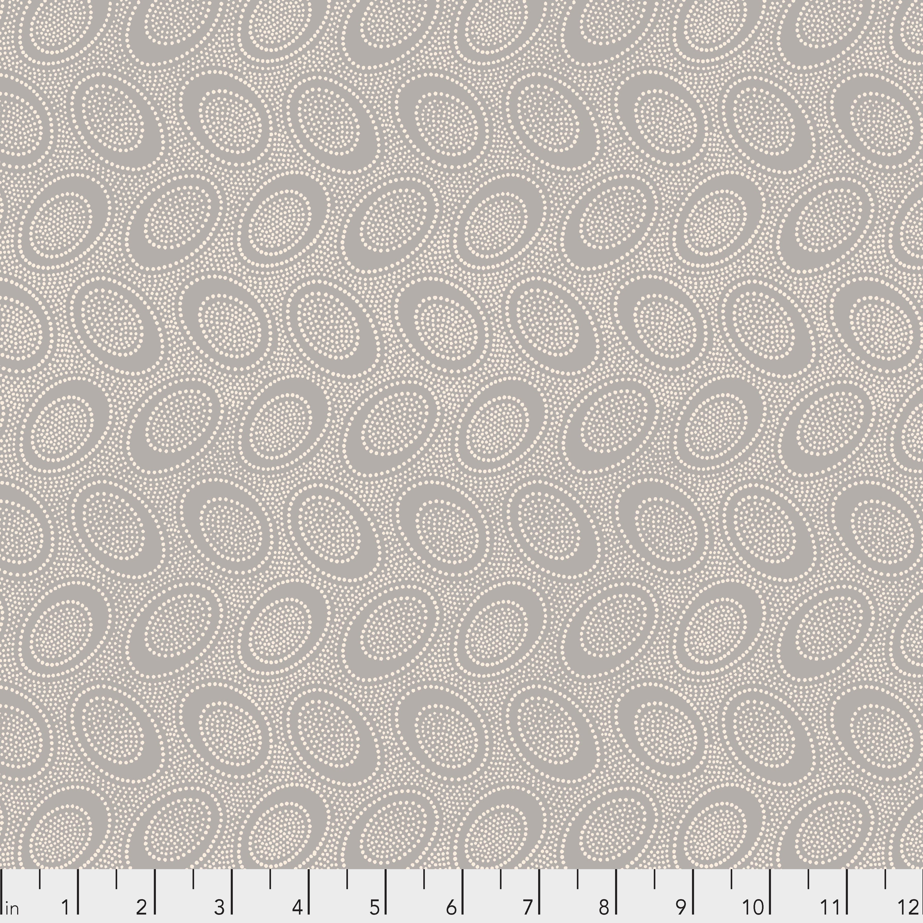 Classics | Aboriginal Dot - Silver by Kaffe Fasett for Kaffe Fassett Collective | PWGP071.SILVE