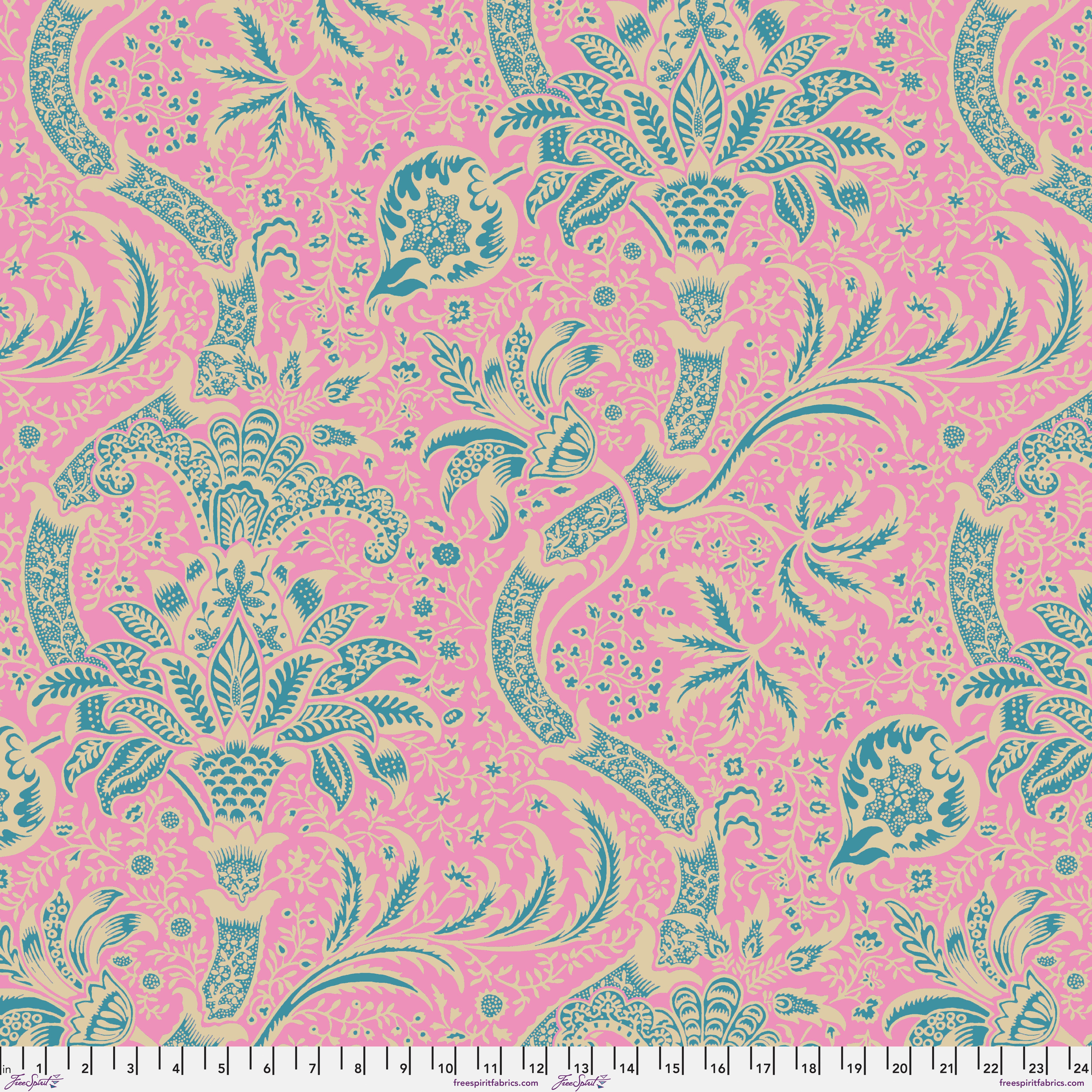 Kaffe Fassett x Morris & Co. | Indian - Opera by Free Spirit Fabrics | PWKW005.OPERA