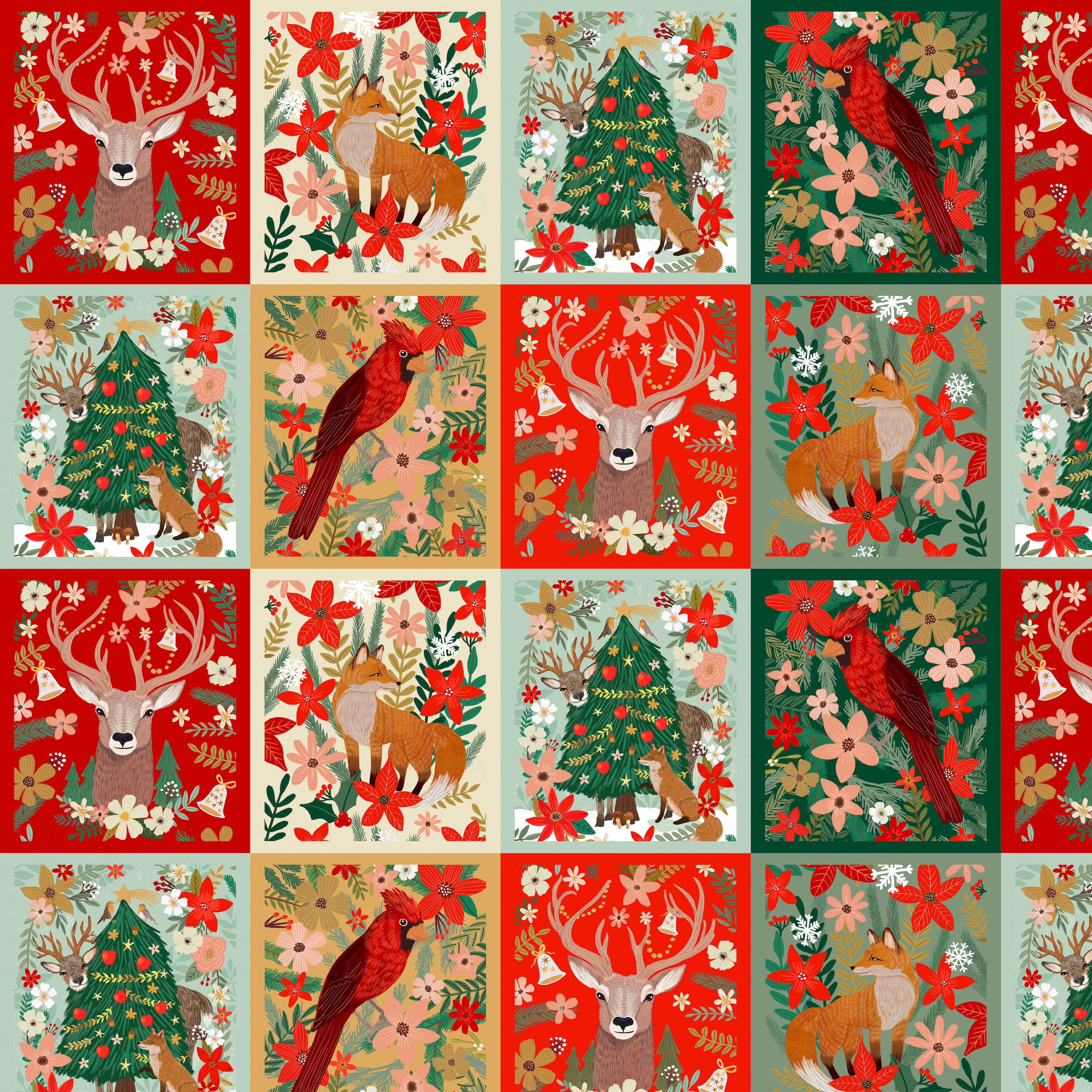 Christmas Spirit | Christmas Spirit - Multi by Mia Charro for Free Spirit | PWMC069.XMULTI