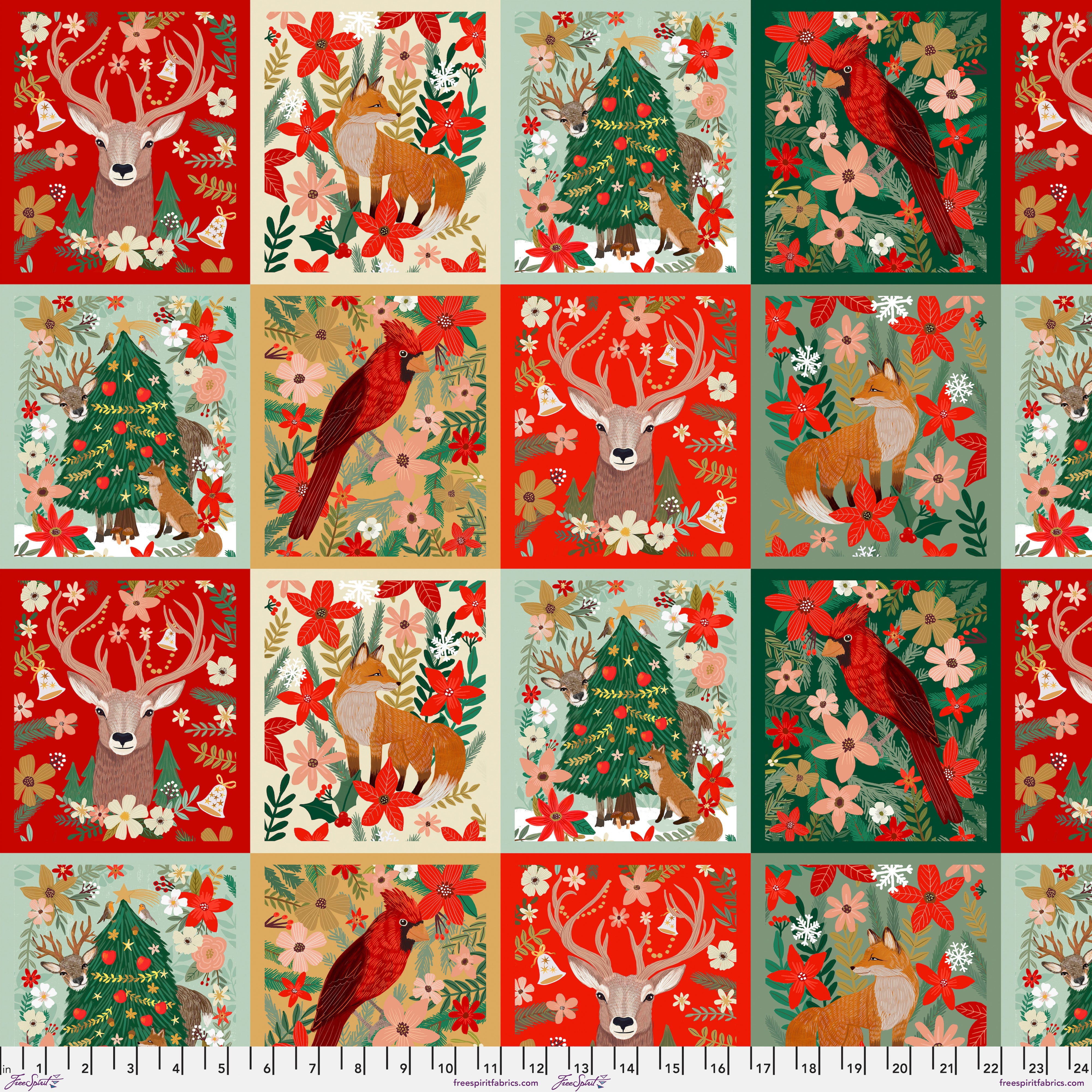 Christmas Spirit | Christmas Spirit - Multi by Mia Charro for Free Spirit | PWMC069.XMULTI