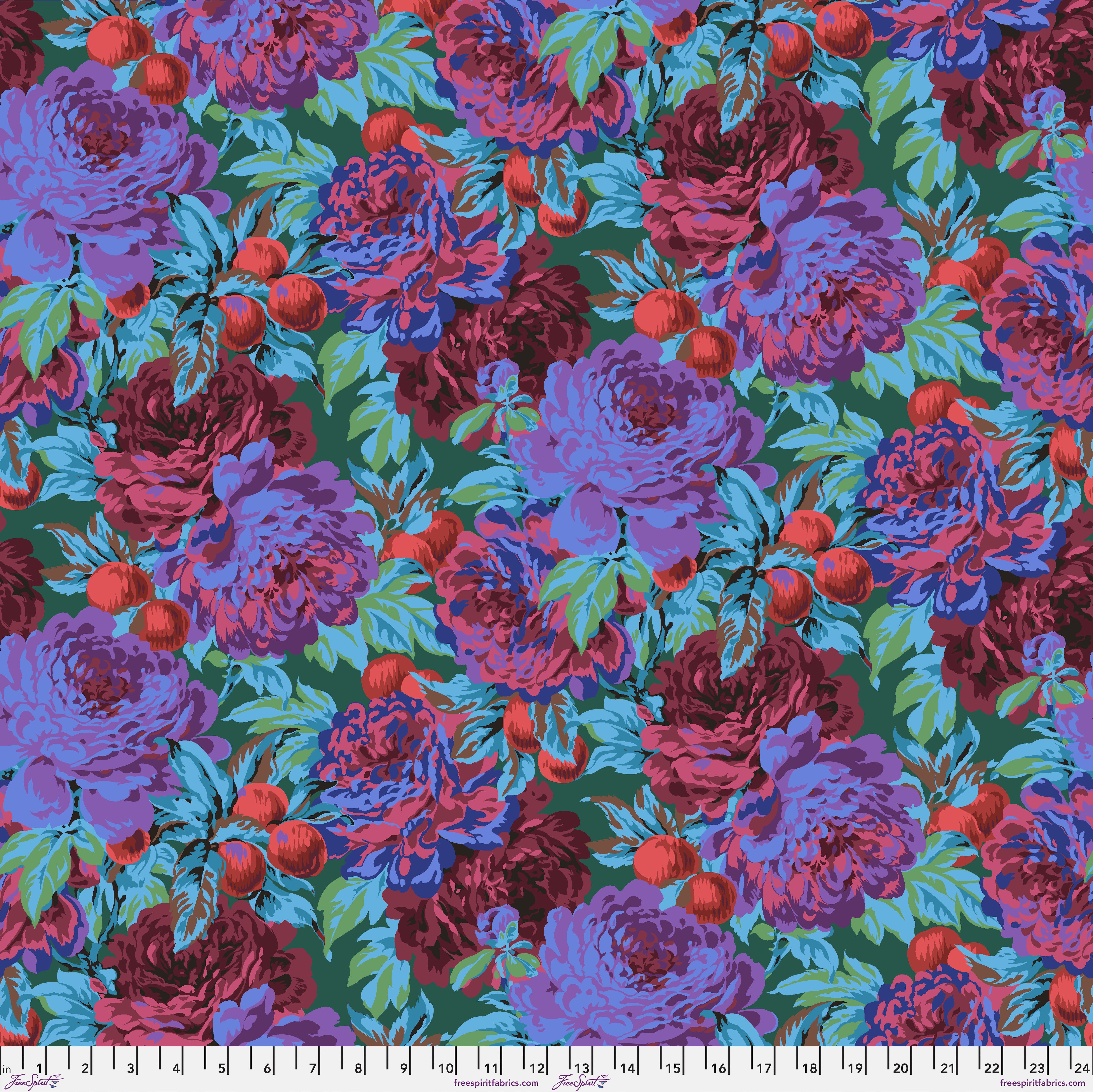 Stash | Luscious - Dark by Kaffe Fassett Collective for Free Spirit | PWPJ011.DARK