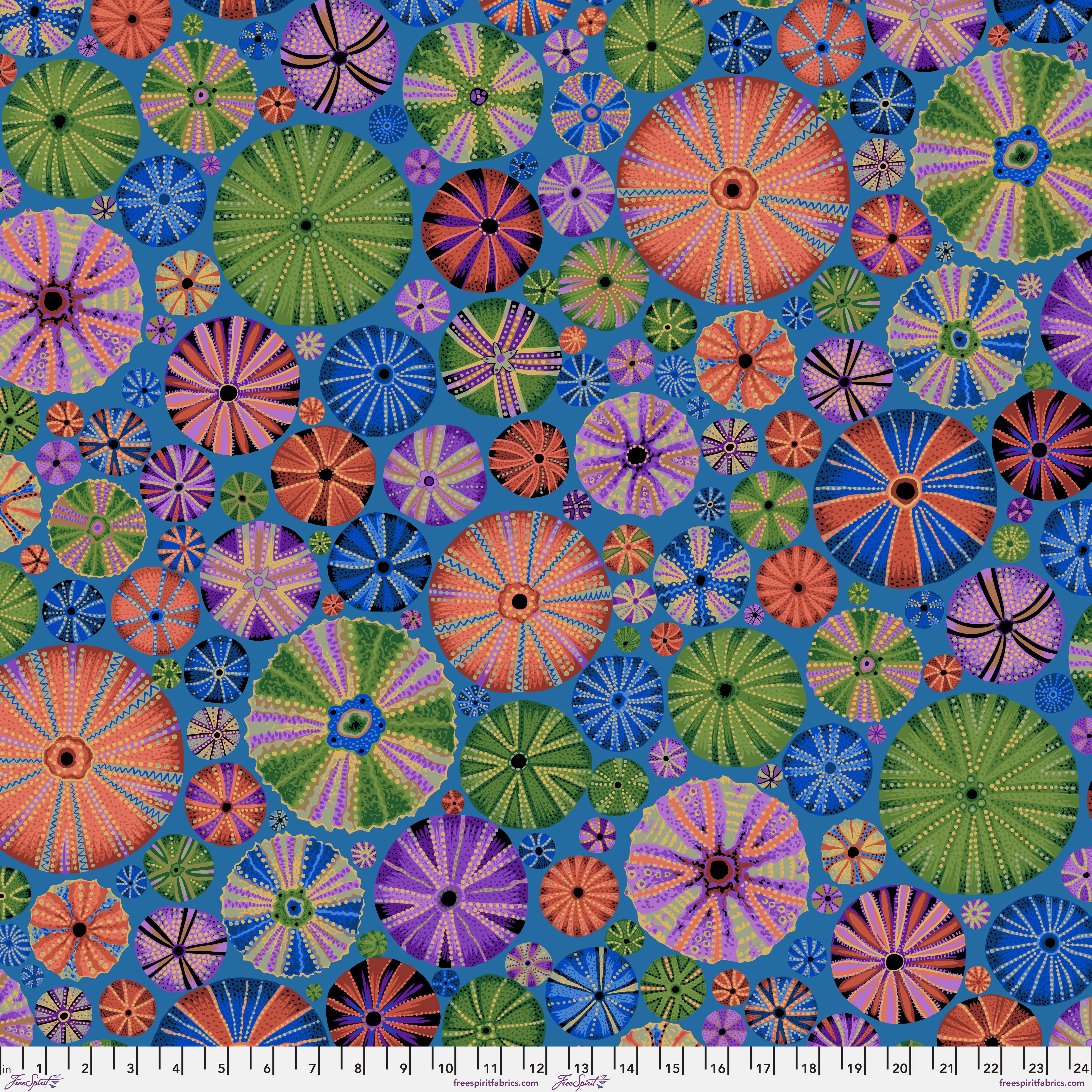 August 2024 | Urchins - Dark by Philip Jacobs for the Kaffe Fassett Collective | PWPJ125.DARK