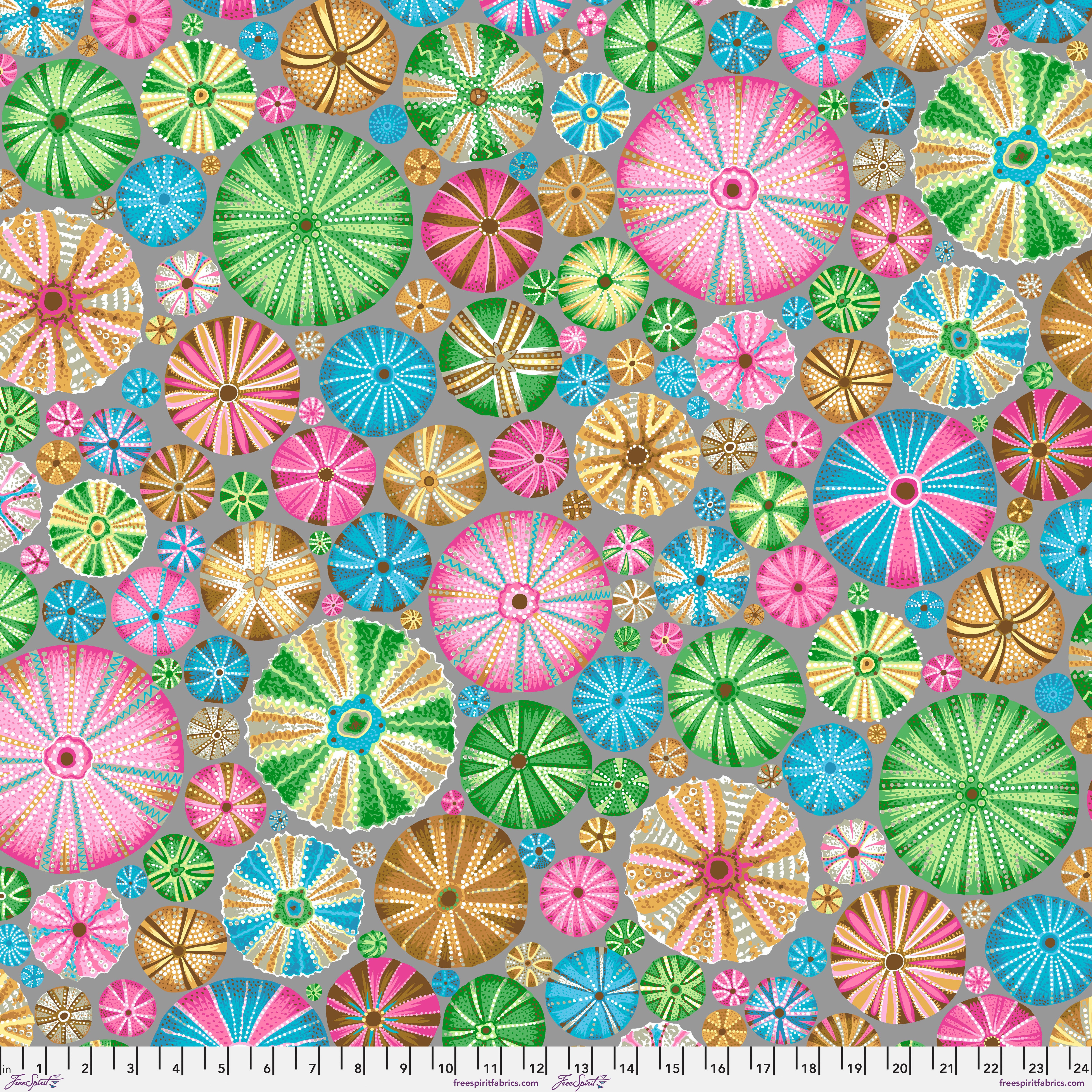 August 2024 | Urchins - Pastel by Philip Jacobs for the Kaffe Fassett Collective | PWPJ125.PASTEL