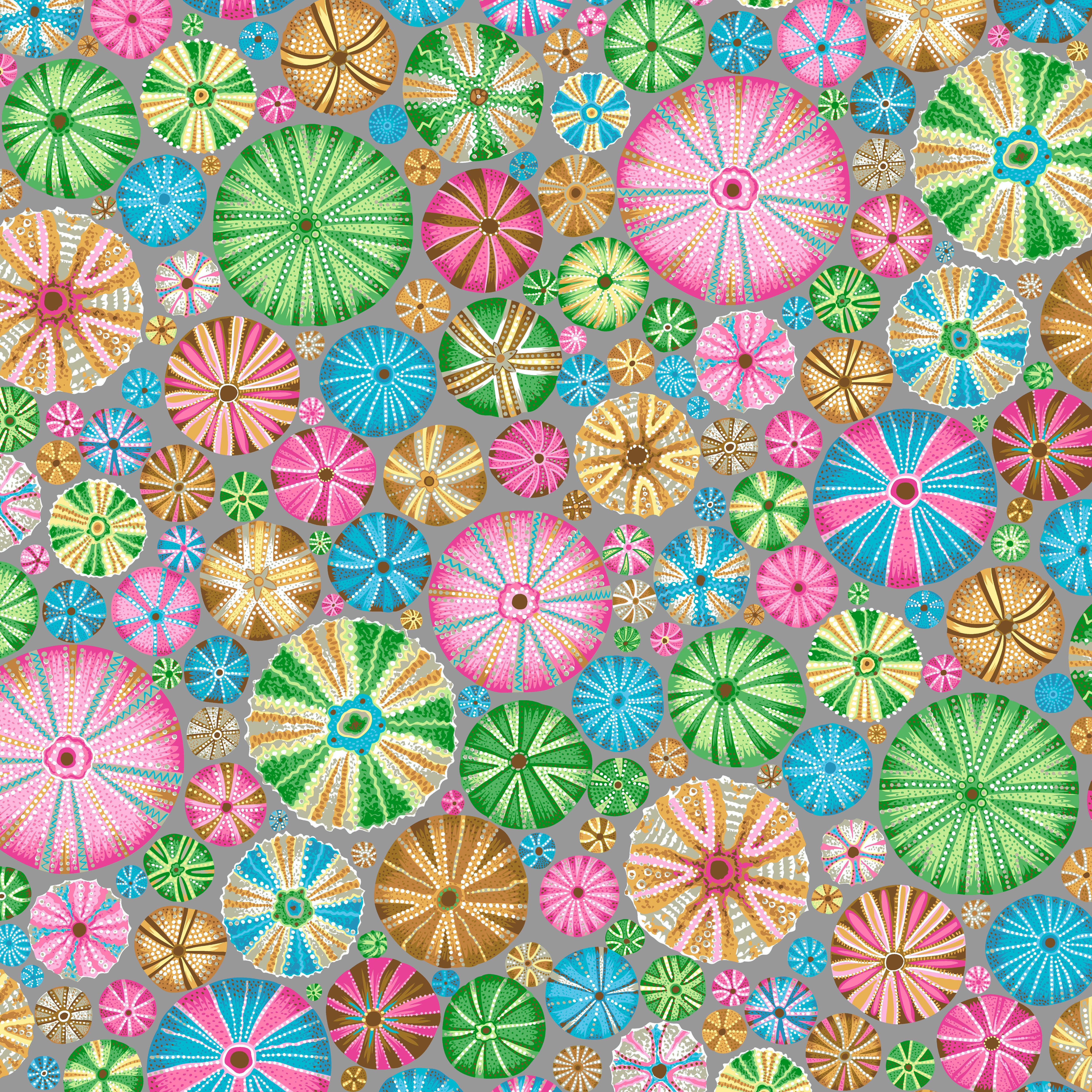 August 2024 | Urchins - Pastel by Philip Jacobs for the Kaffe Fassett Collective | PWPJ125.PASTEL