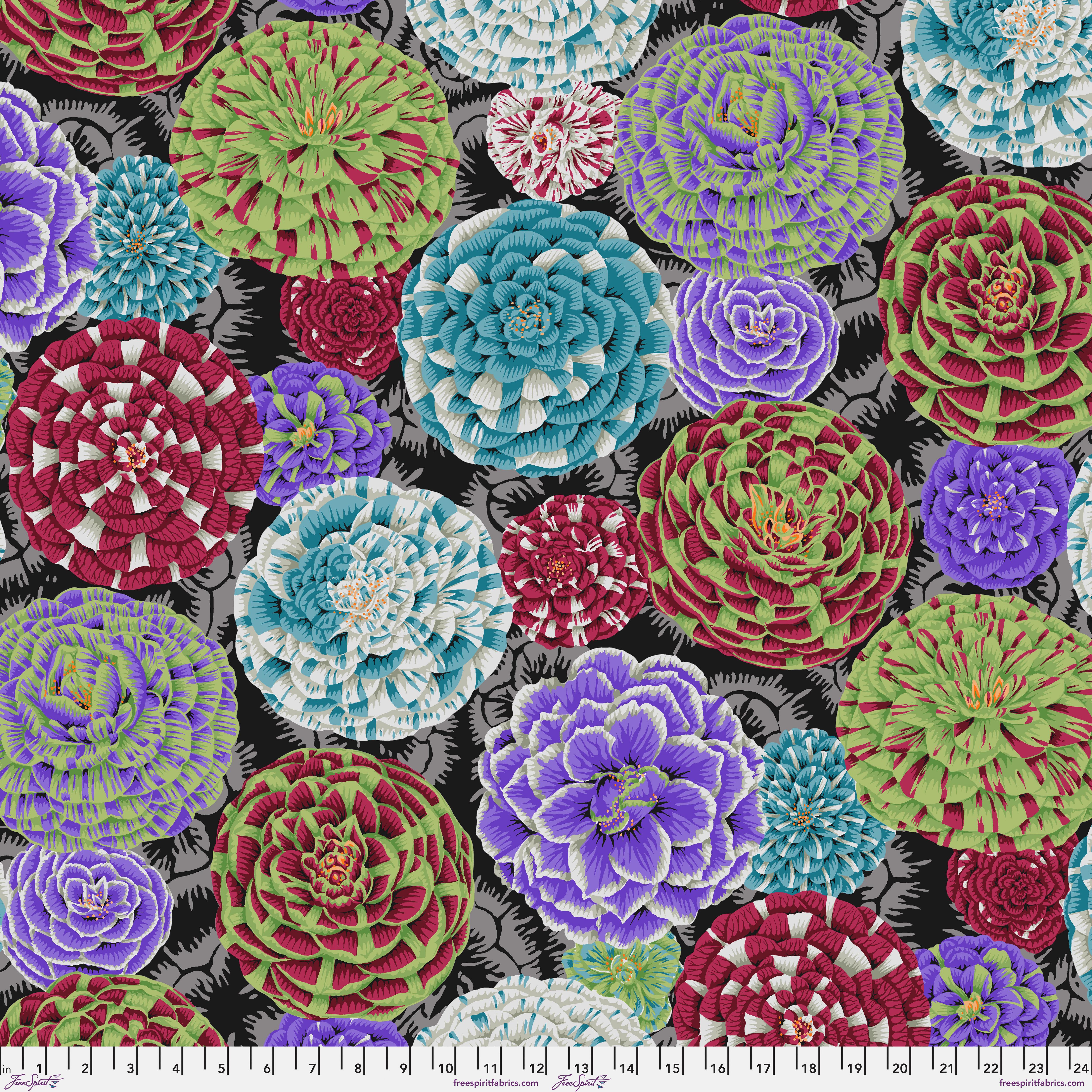 August 2024 | Japonica - Contrast by Philip Jacobs for the Kaffe Fassett Collective | PWPJ130.CONTRAST