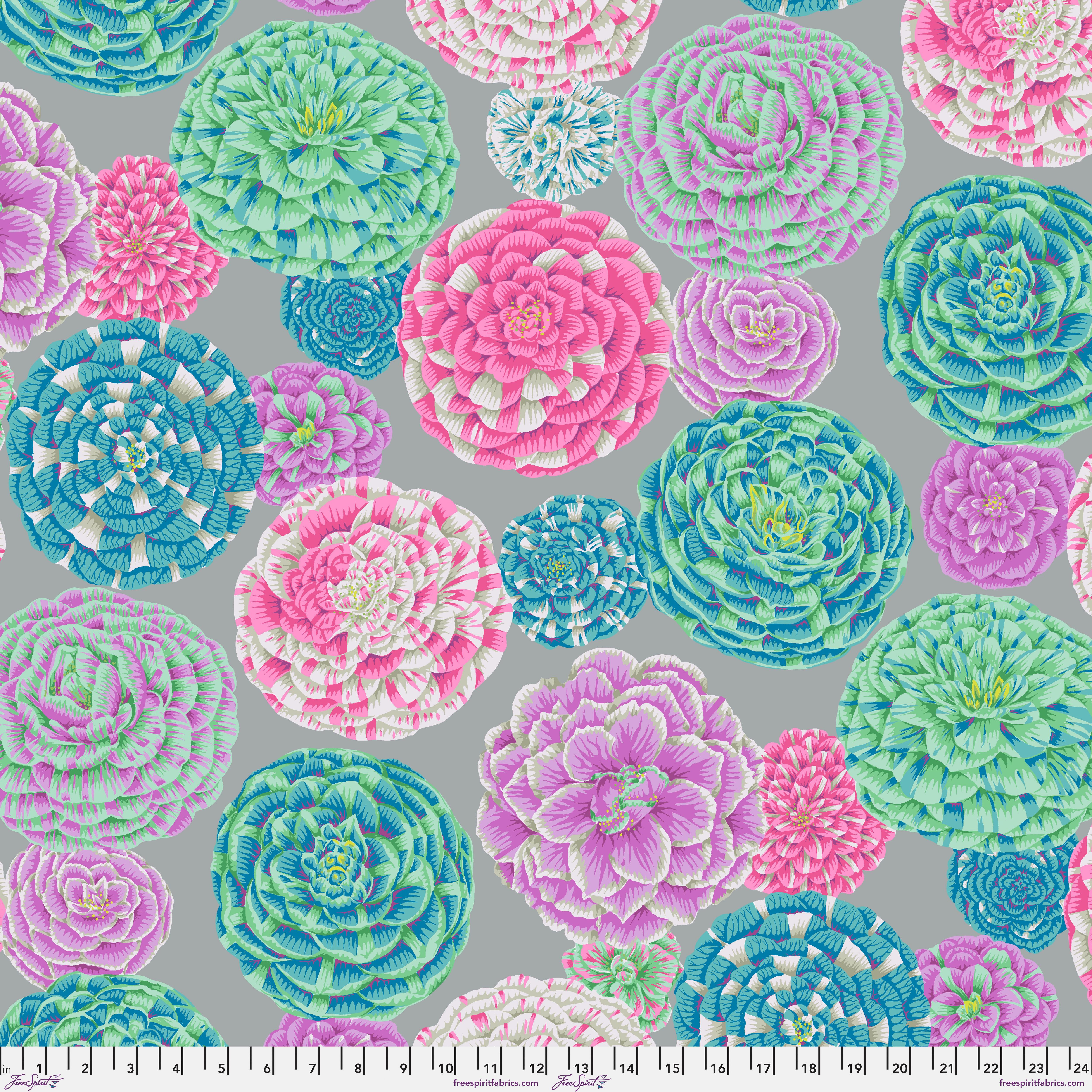 August 2024 | Japonica - Pastel by Philip Jacobs for the Kaffe Fassett Collective | PWPJ130.PASTEL