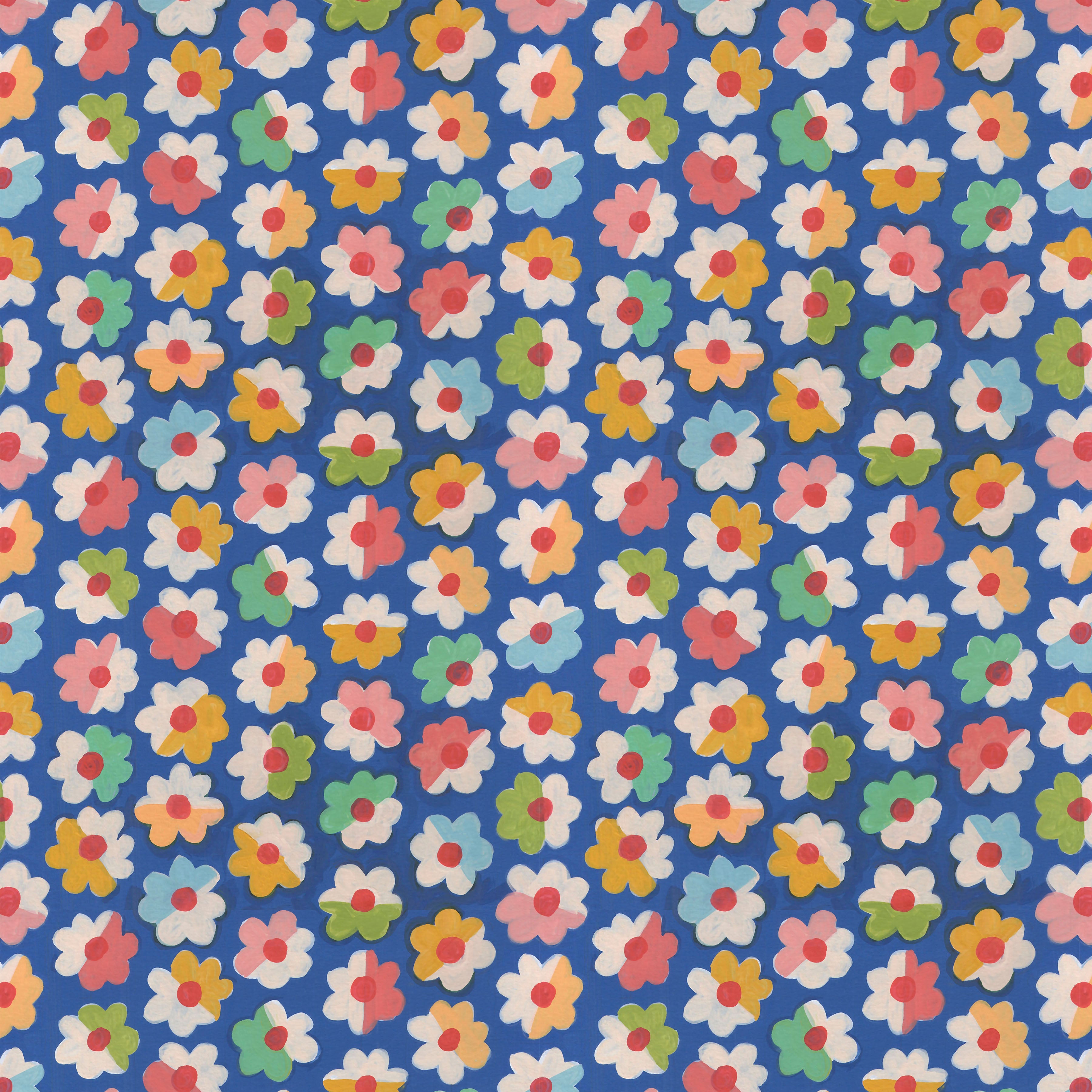 Parterre - Cheerfulness Multi by Sarah Campbell for Free Spirit