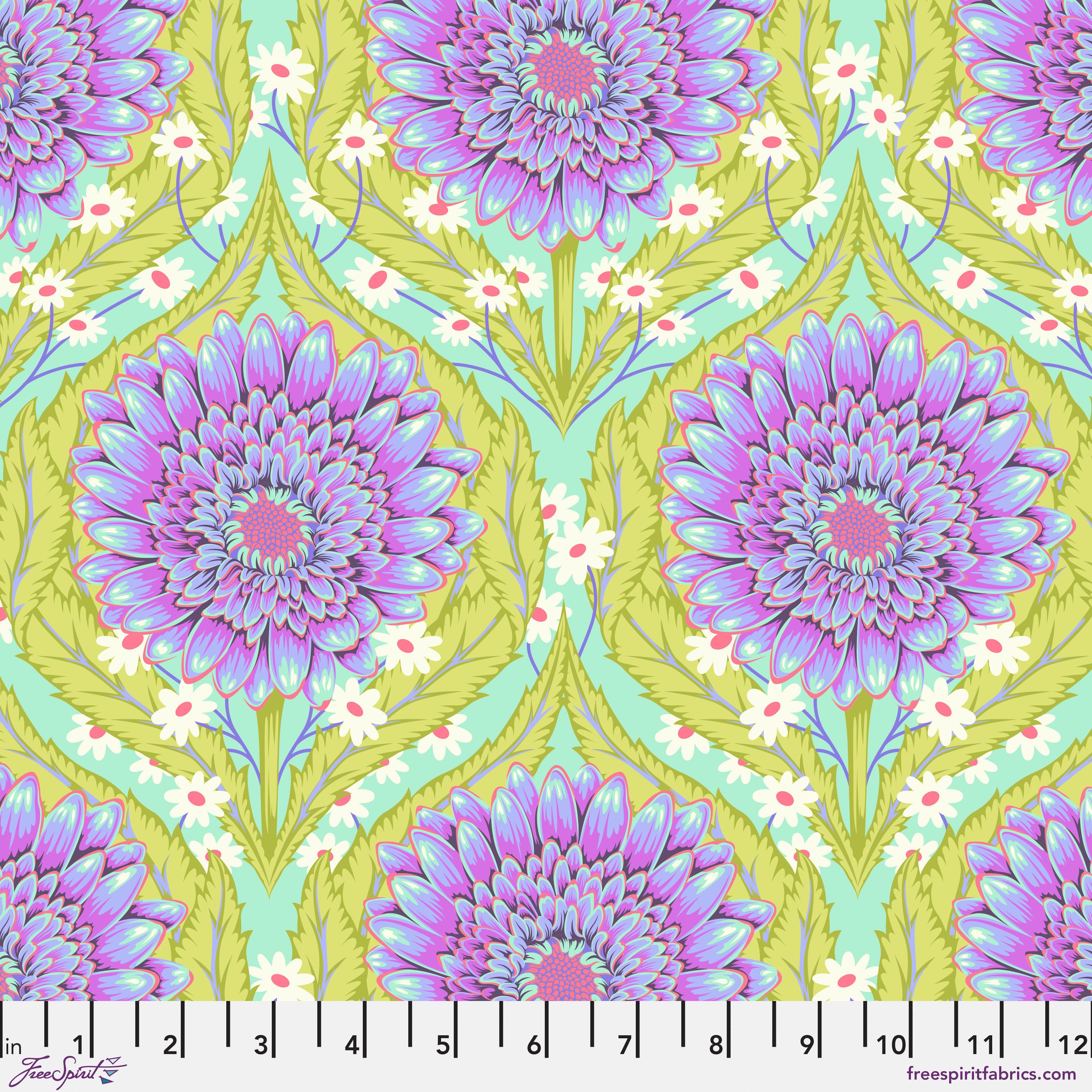 Untamed | Daisy and Confused - Nova with Neon Accents by Tula Pink for Free Spirit | PWTP236.NOVA