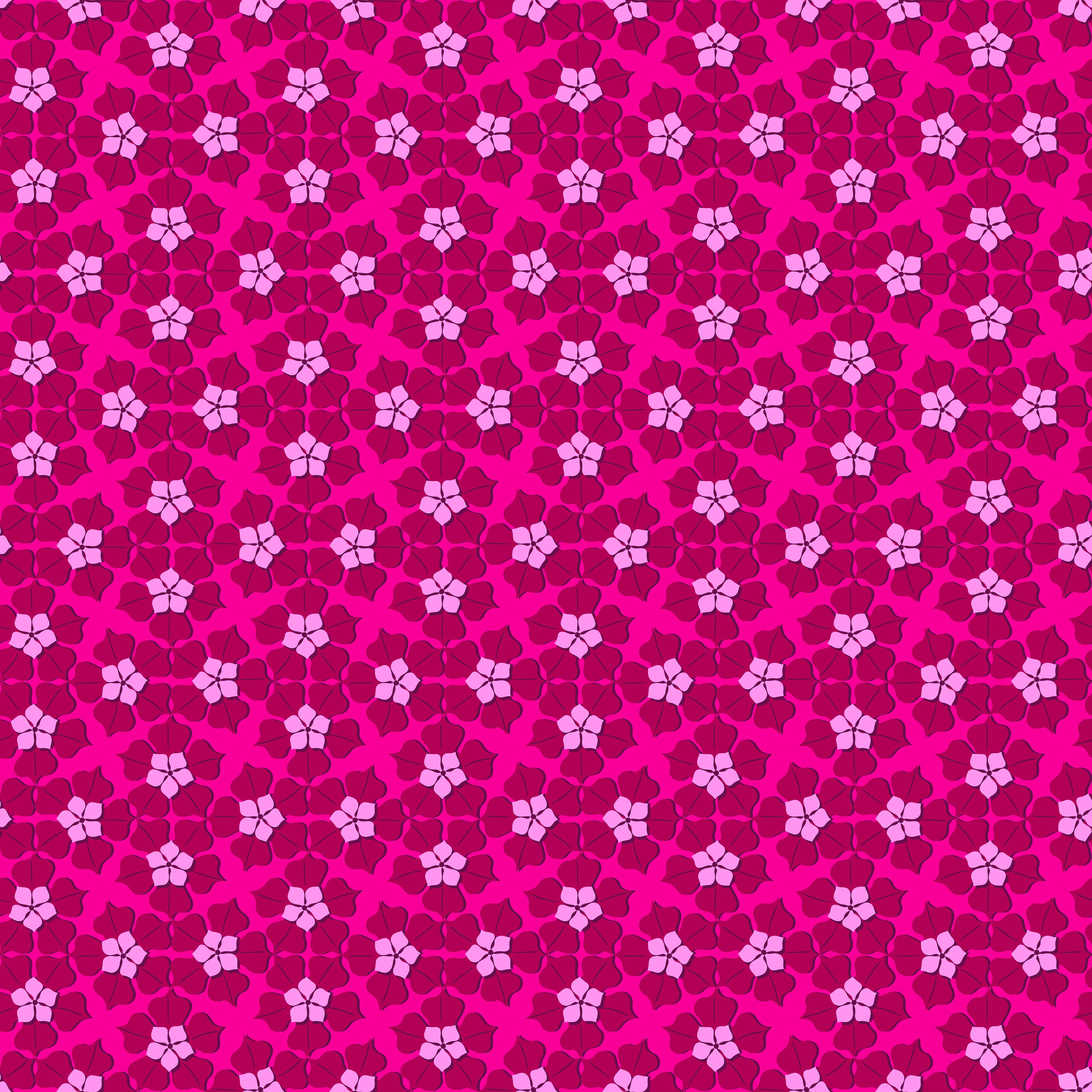 Florescence - Petal Pasture Fuchsia by Sam Wilde for Free Spirit