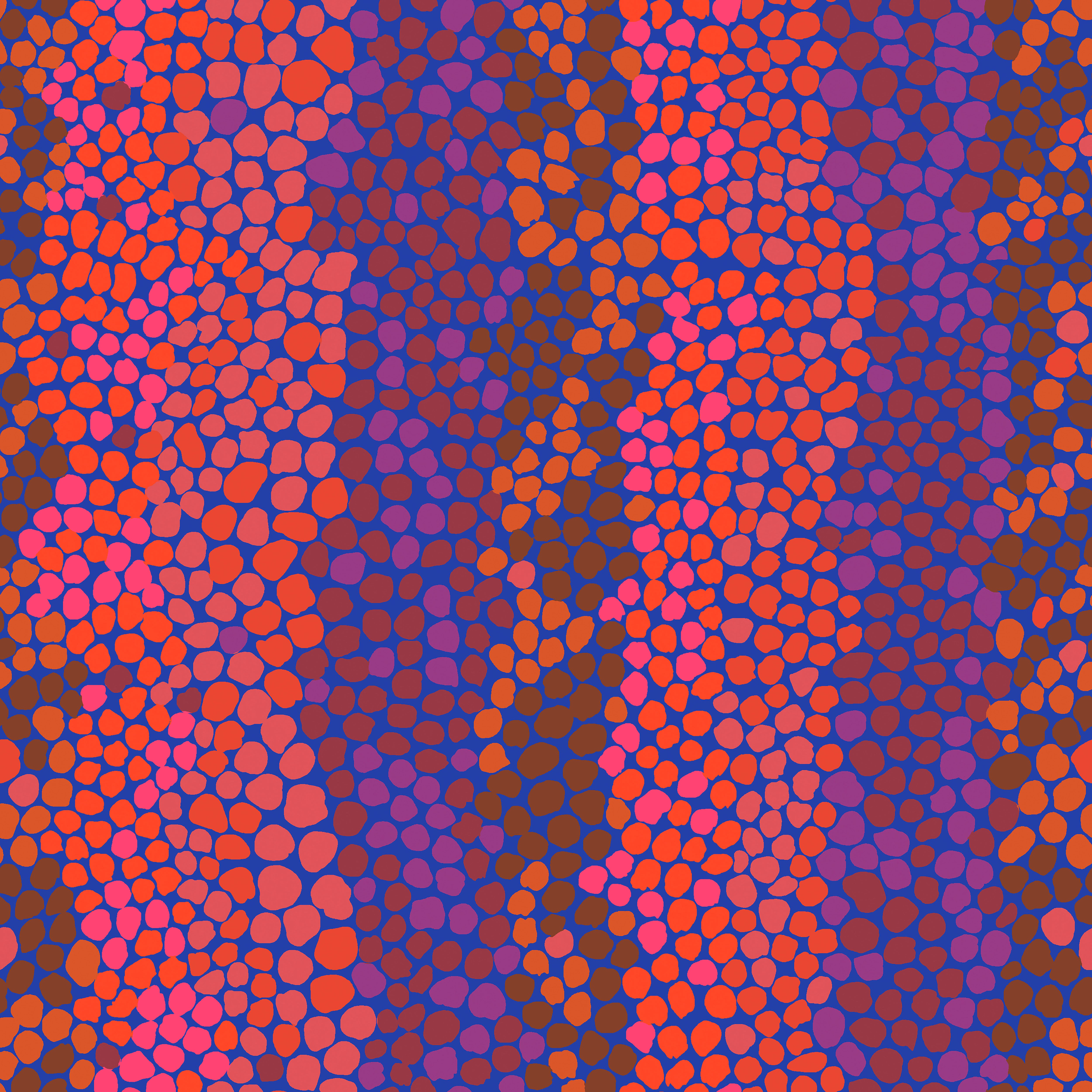 Pebble Mosaic Prune 108" Wide Back | Kaffe Fassett Collective for Free Spirit | Backing Fabric