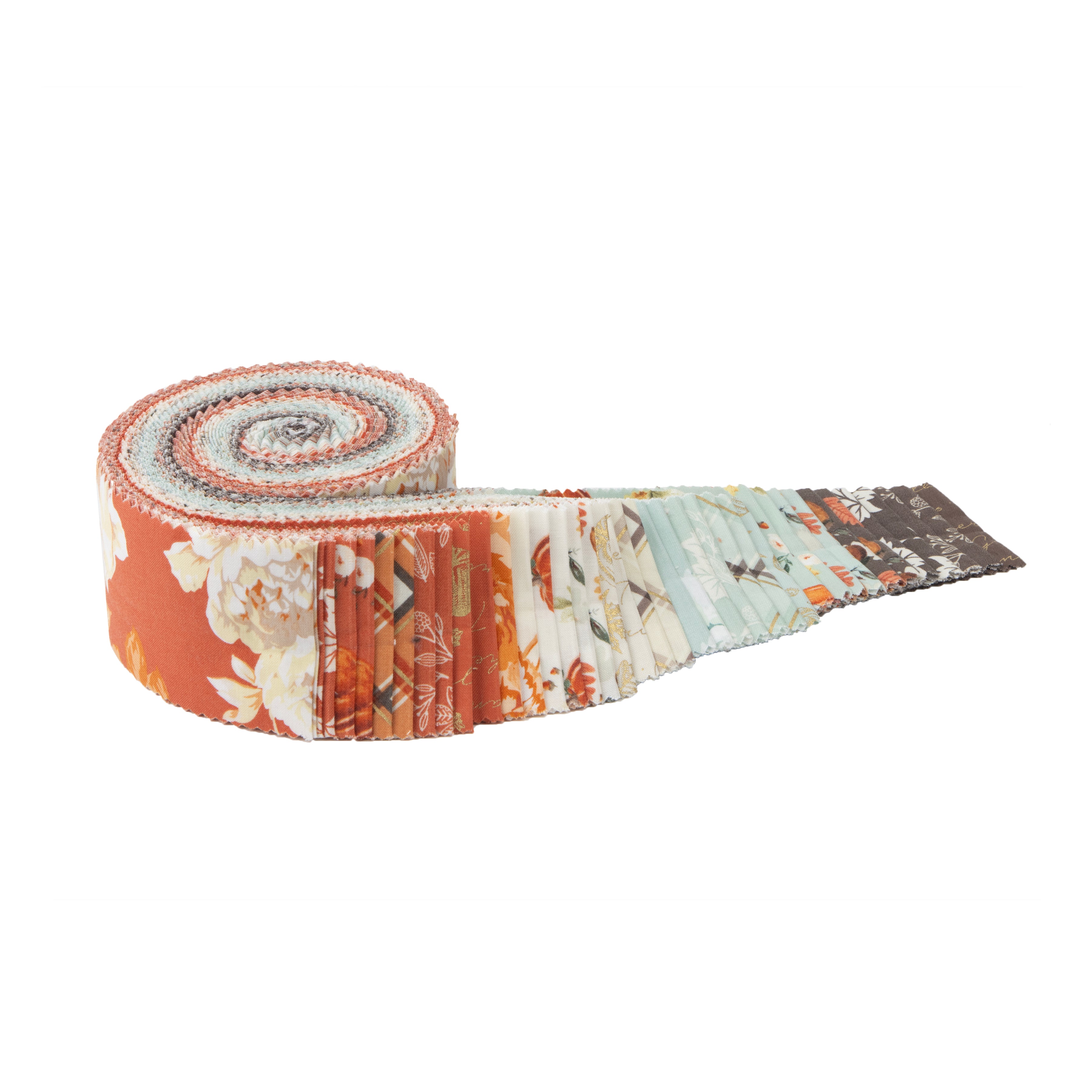 Shades of Autumn | 2.5" Strip Roll by My Mind's Eye for Riley Blake | 40 pcs