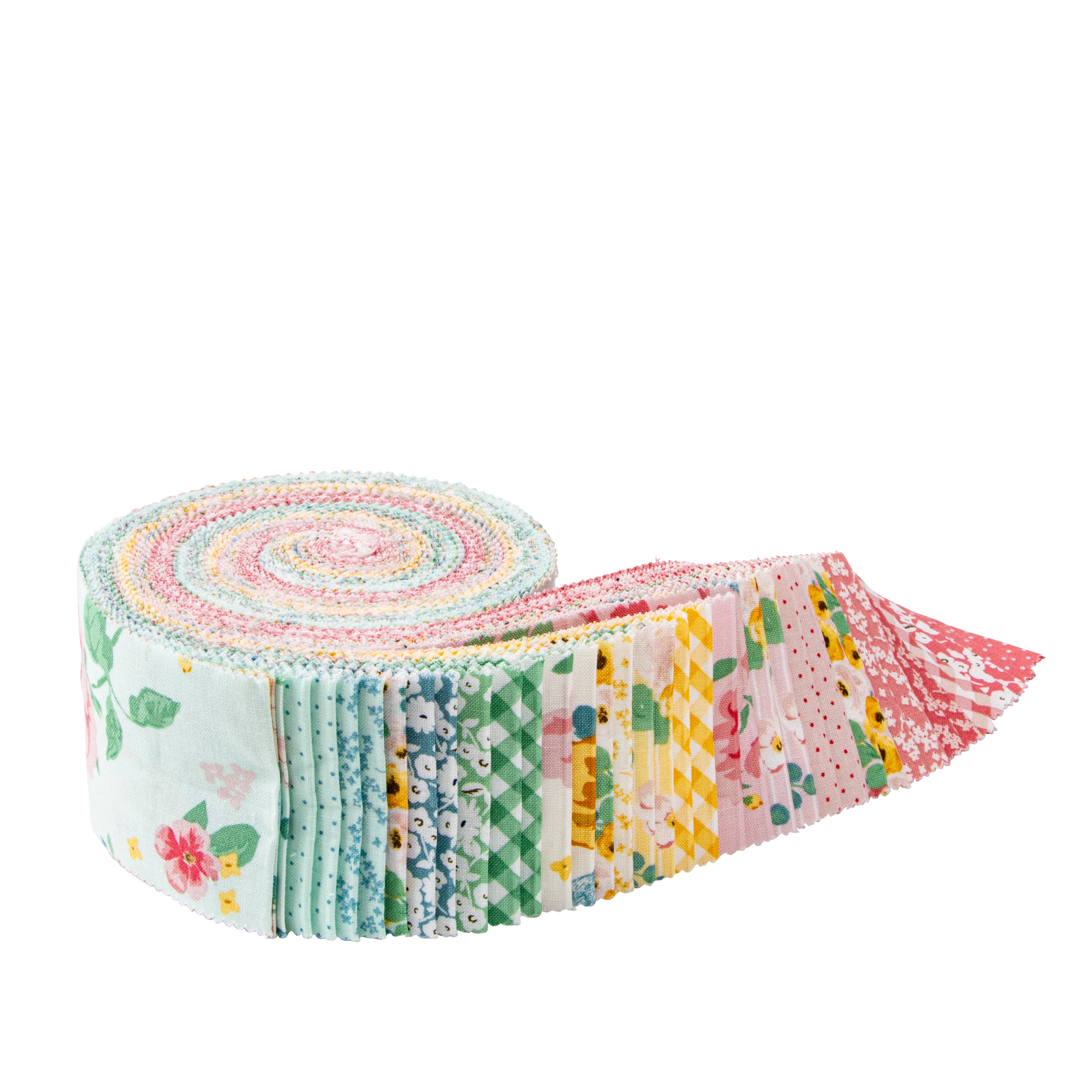 Spring Gardens | 2.5" Strip Roll by My Mind's Eye for Riley Blake | 40 pcs