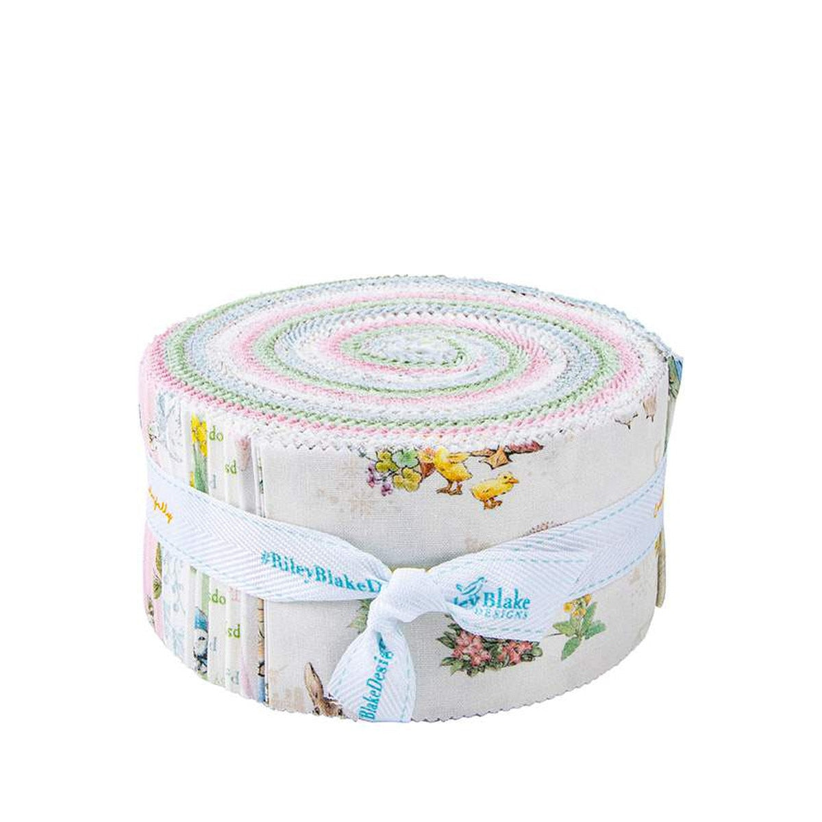 Peter Rabbit & Friends | 2.5" Strip Roll by Beatrix Potter for Riley Blake | 40 pcs