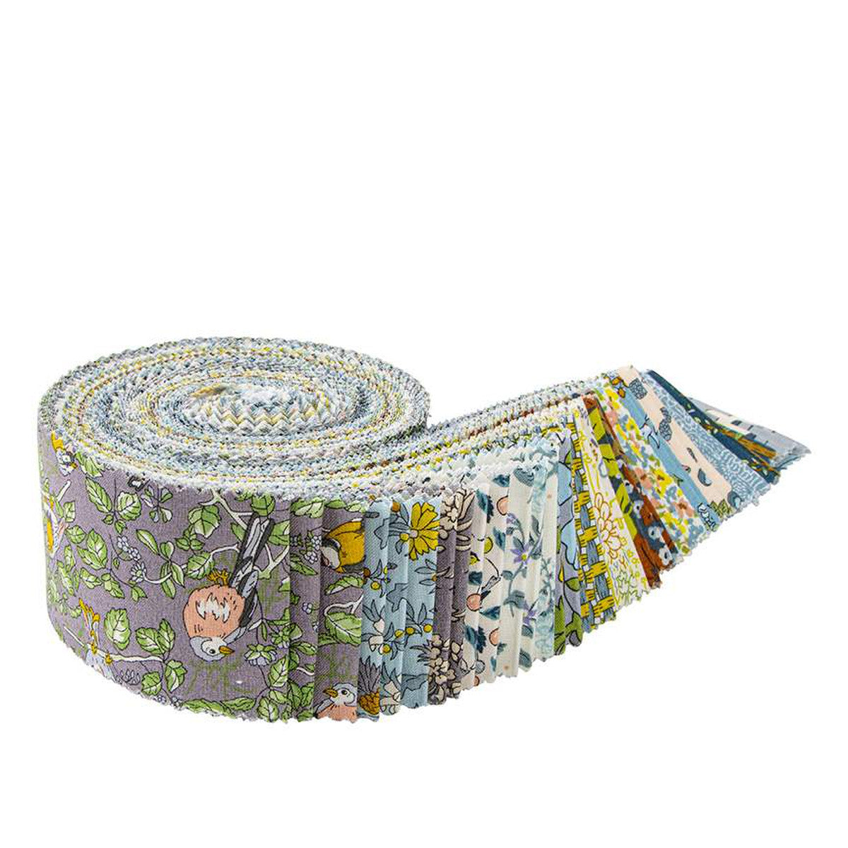 Woodland Walk - Misty Morning 2.5" Rolie Polie by Liberty Fabrics (40pcs)