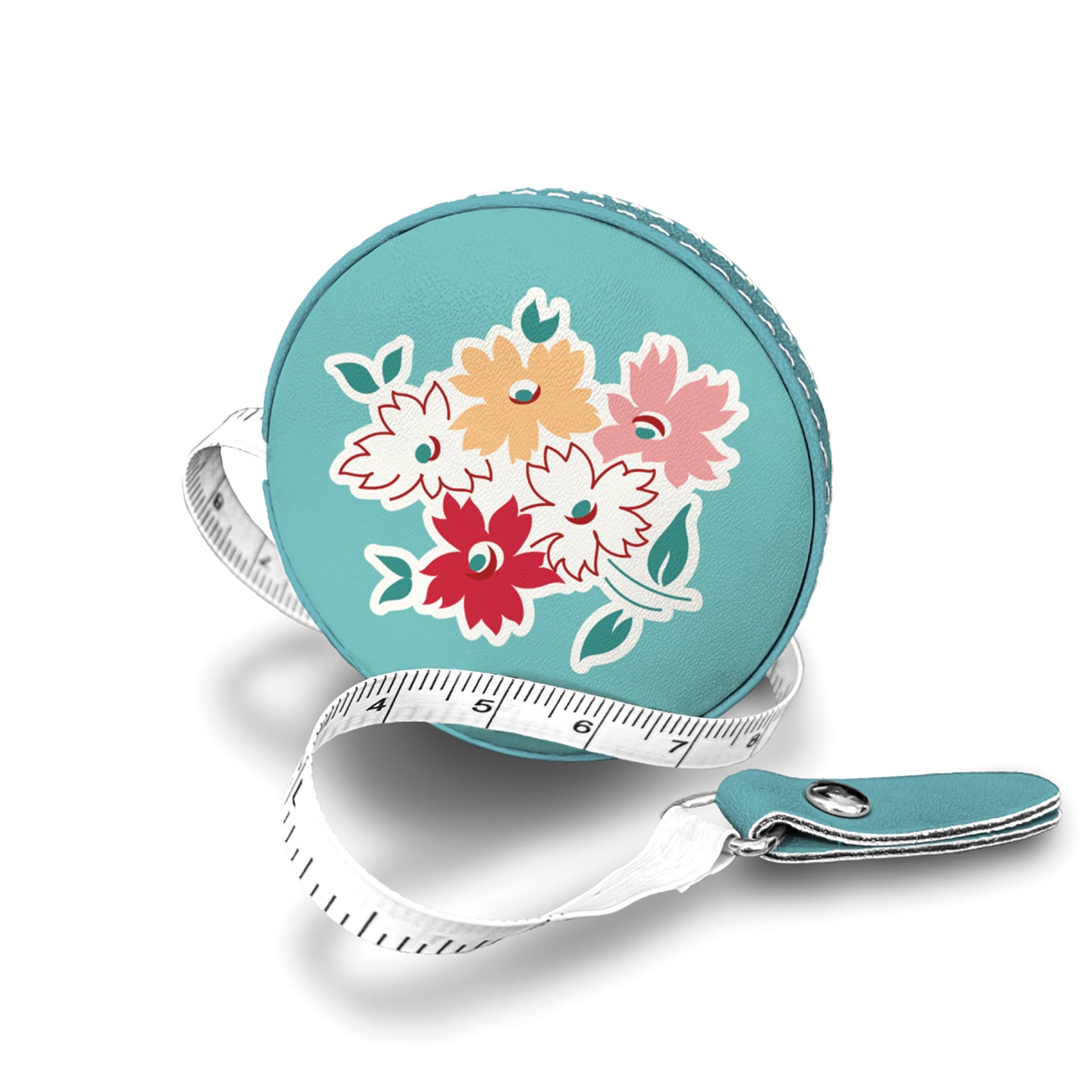 Bee Vintage | Flower Bouquet Tape Measure by Lori Holt for Riley Blake