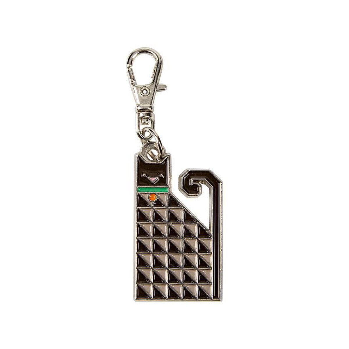 Happy Charms | Cat Enameled Key Chain by Lori Holt | ST-33026