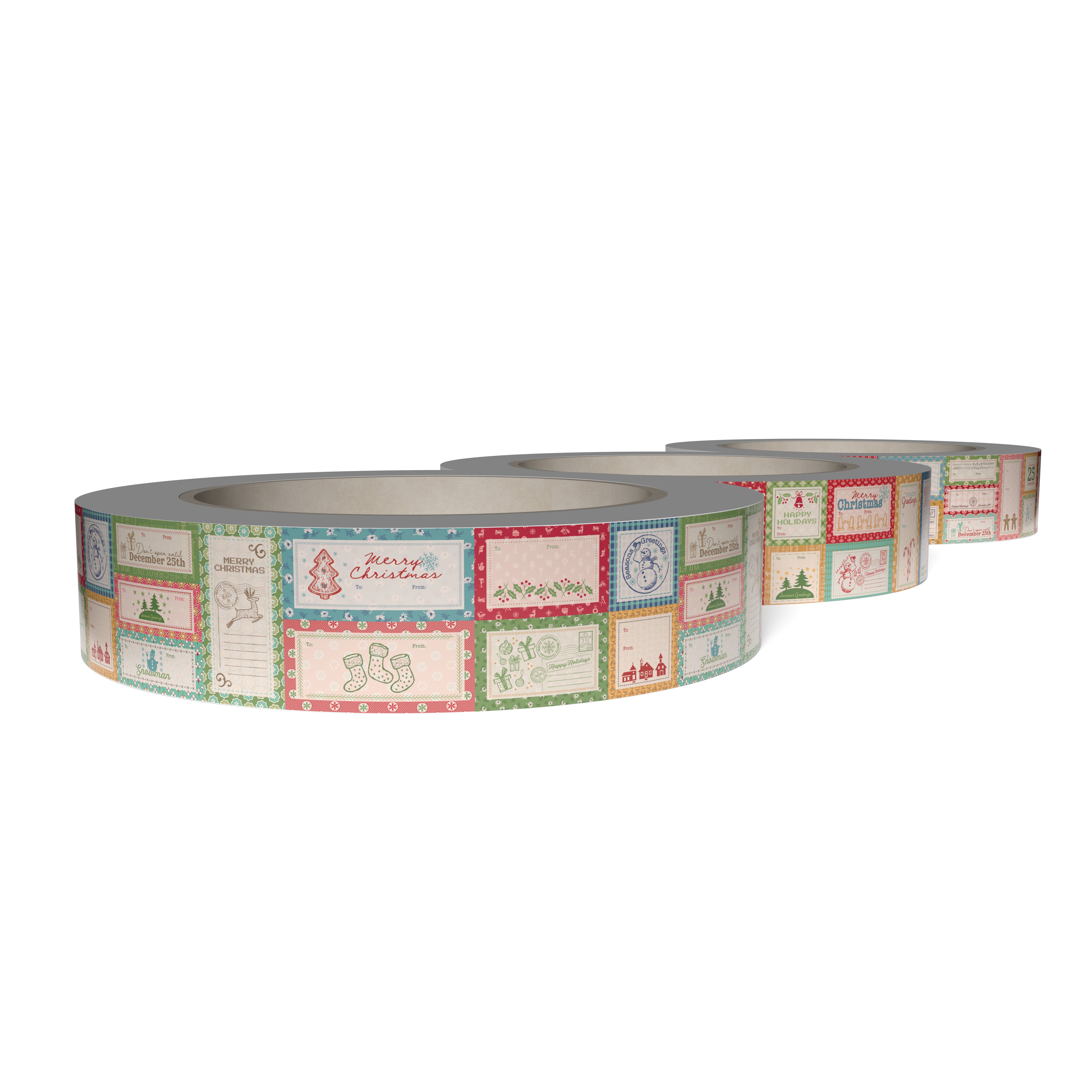 Home Town Holiday | Christmas Gift Labels by Lori Holt | 4" Wide Washi Tape