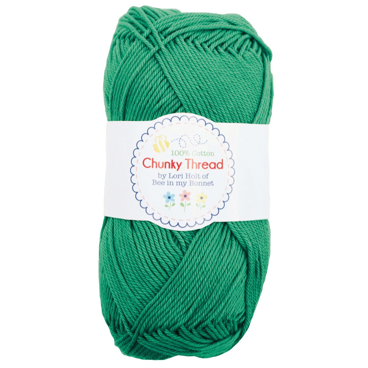 Lori Holt Chunky Thread | Leaf (#25453) Sport Weight Cotton | 50 gram
