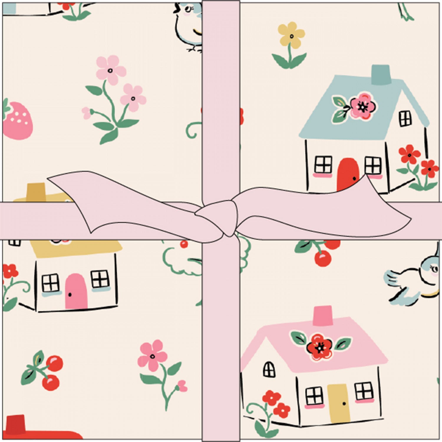 Home Sweet Home | 5" Charm Pack by Elea Lutz for Poppie Cotton | 42 pcs