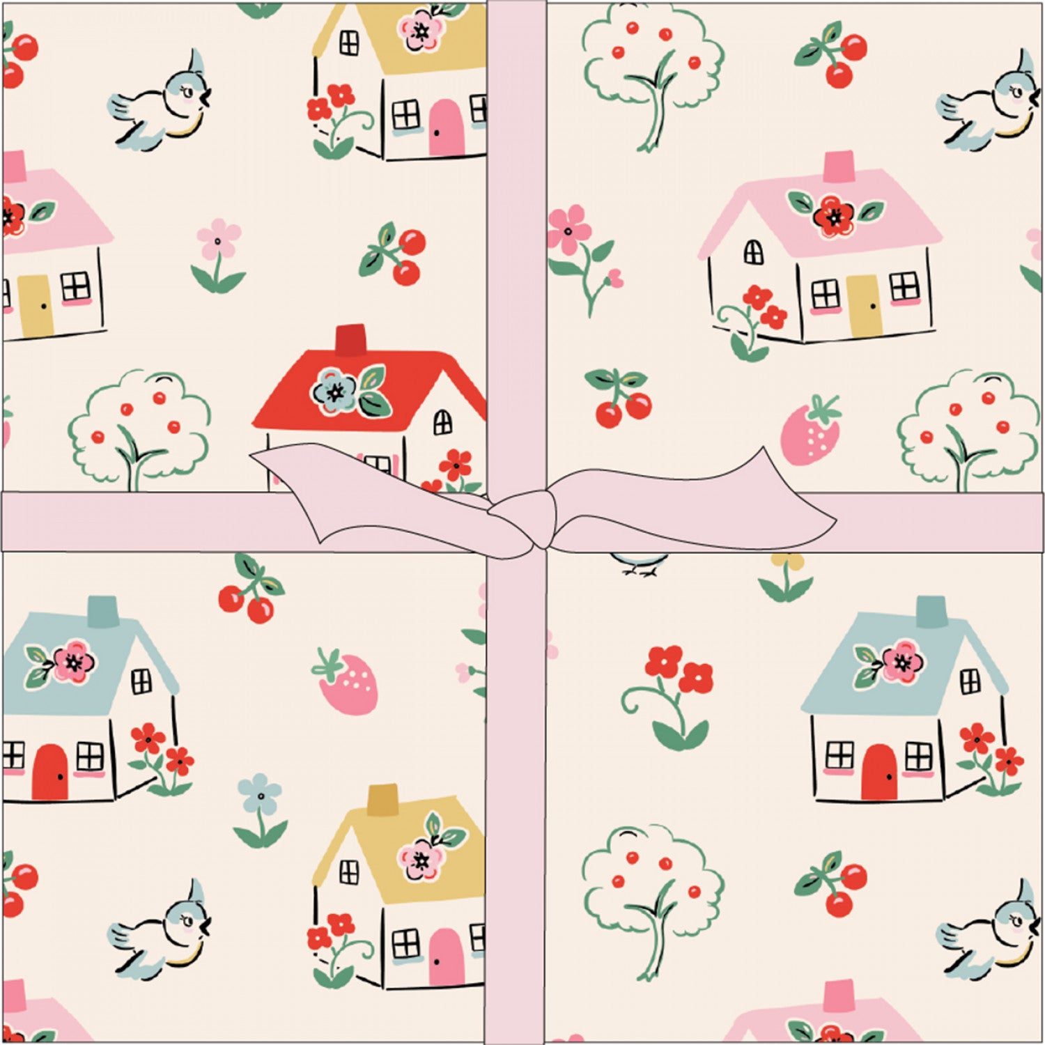 Home Sweet Home | 10" Square Pack by Elea Lutz for Poppie Cotton | 42 pcs