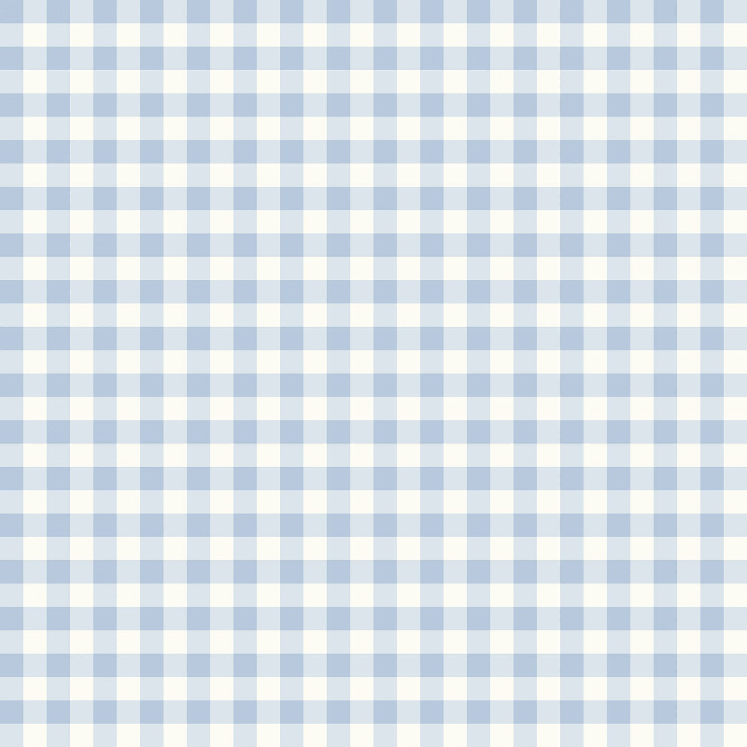 Gingham Weaves | 1/4" Gingham Check - Blue | Yarn-Dyed Cotton