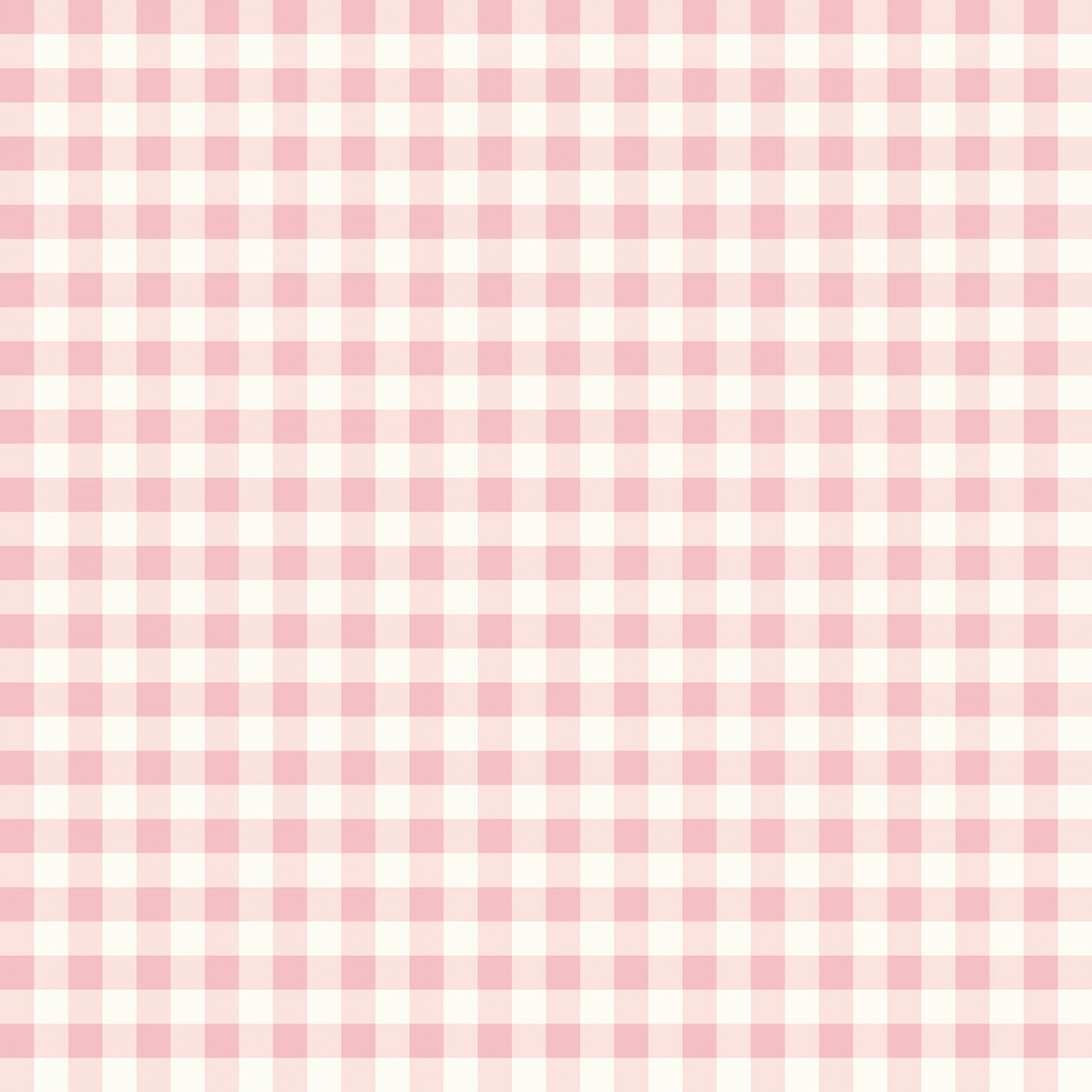 Gingham Weaves | 1/4" Gingham Check - Pink | Yarn-Dyed Cotton