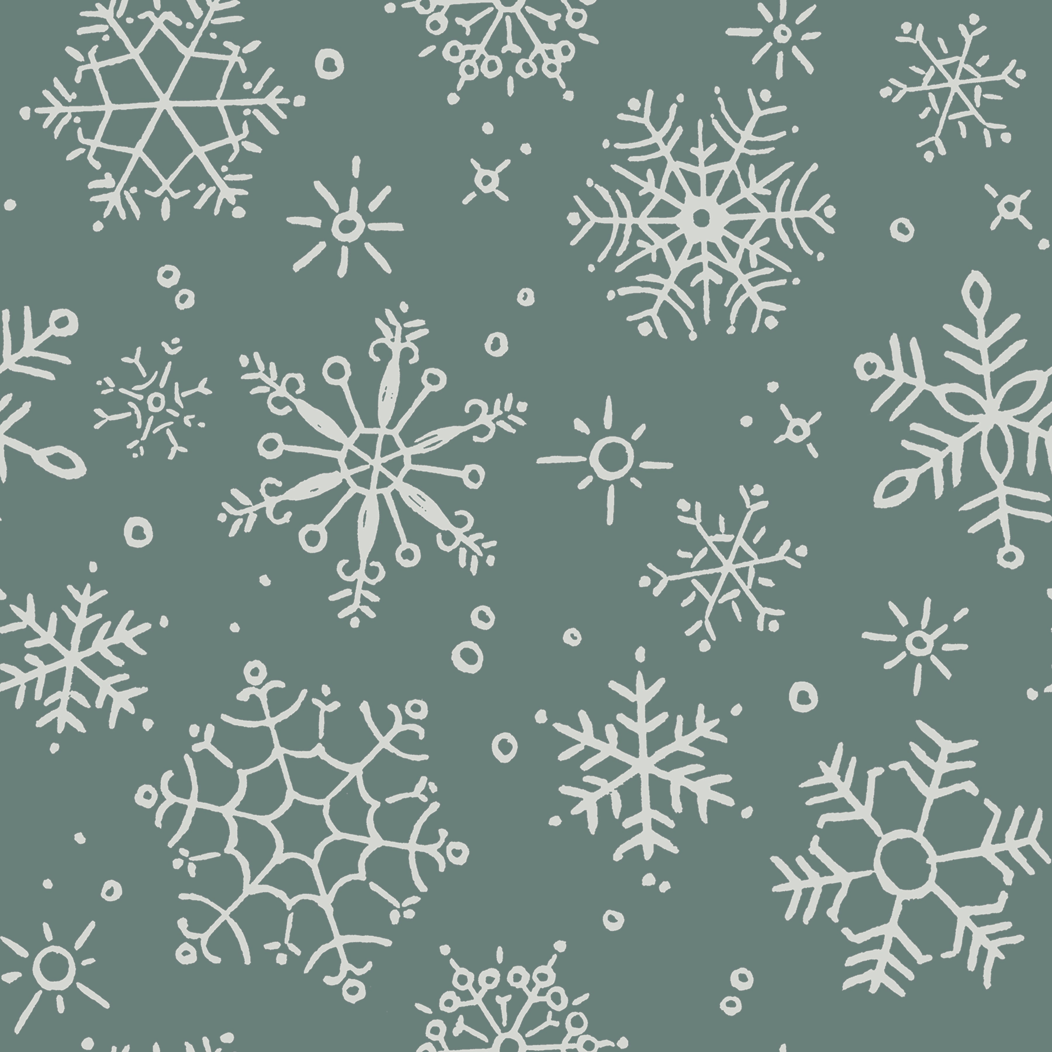 Magical Winterland | Snowflake Winter 108" Wide Back by Lisa Audit for Riley Blake | WB14949-WINTER