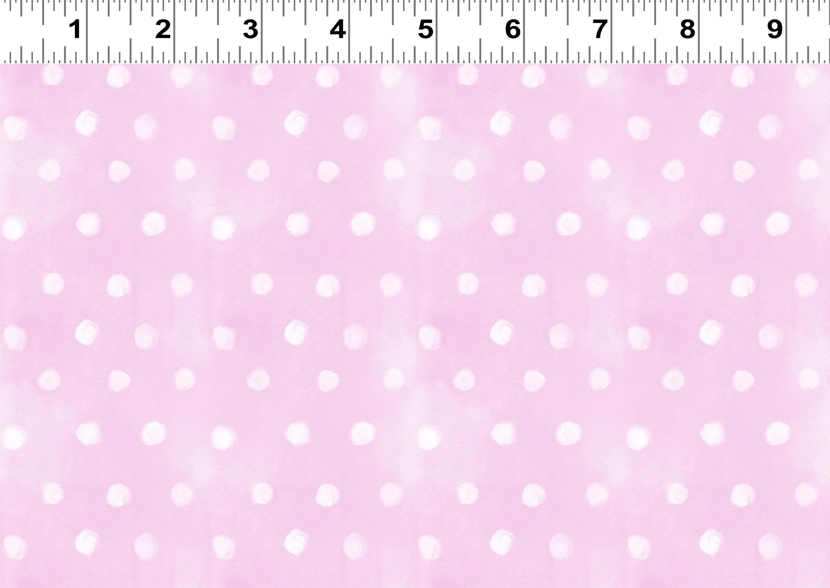 Spring Has Sprung | Pink Digital Dots by Heatherlee Chan for Clothworks | Y4014-42