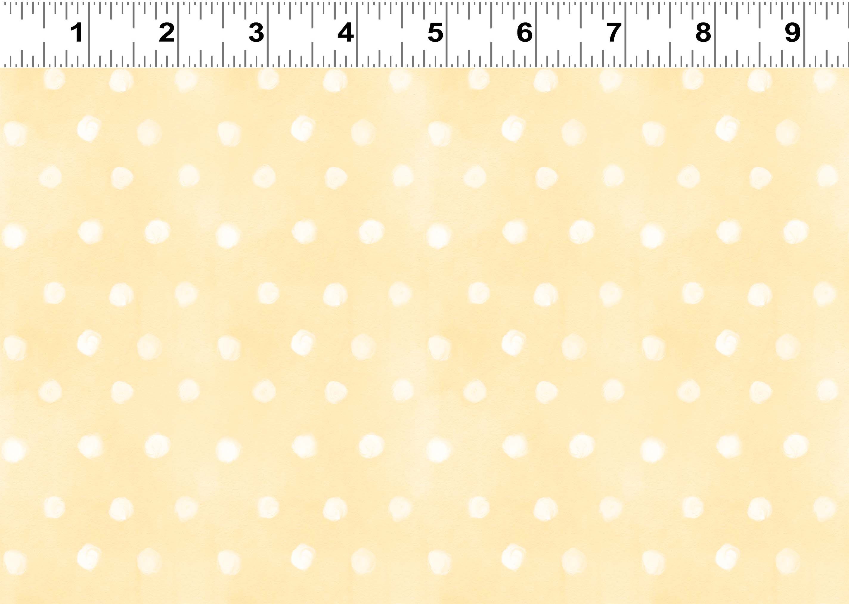 Spring Has Sprung | Light Gold Digital Dots by Heatherlee Chan for Clothworks | Y4014-67