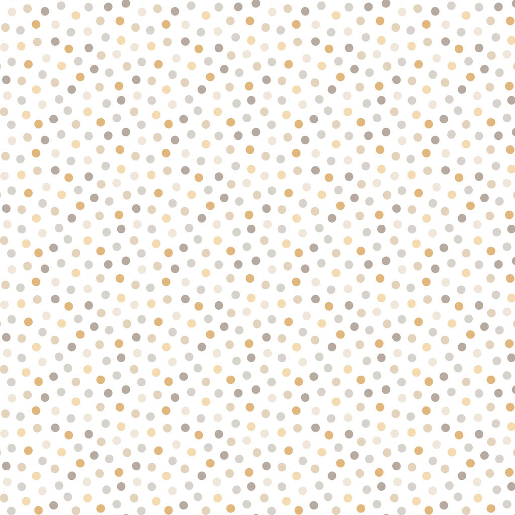 Guess How Much I Love You 2024 | Light Caramel Dots by Anita Jeram for Clothworks | 100% Quilting Cotton