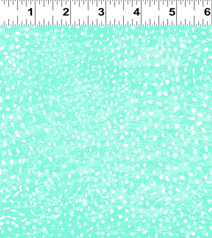 Love is in the Air | Dots Teal by Jim Ishikawa for Clothworks | Y4295-104