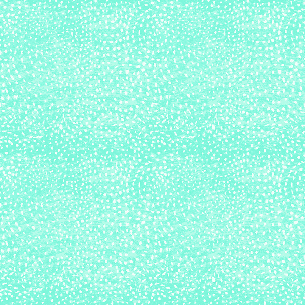 Love is in the Air | Dots Teal by Jim Ishikawa for Clothworks | Y4295-104