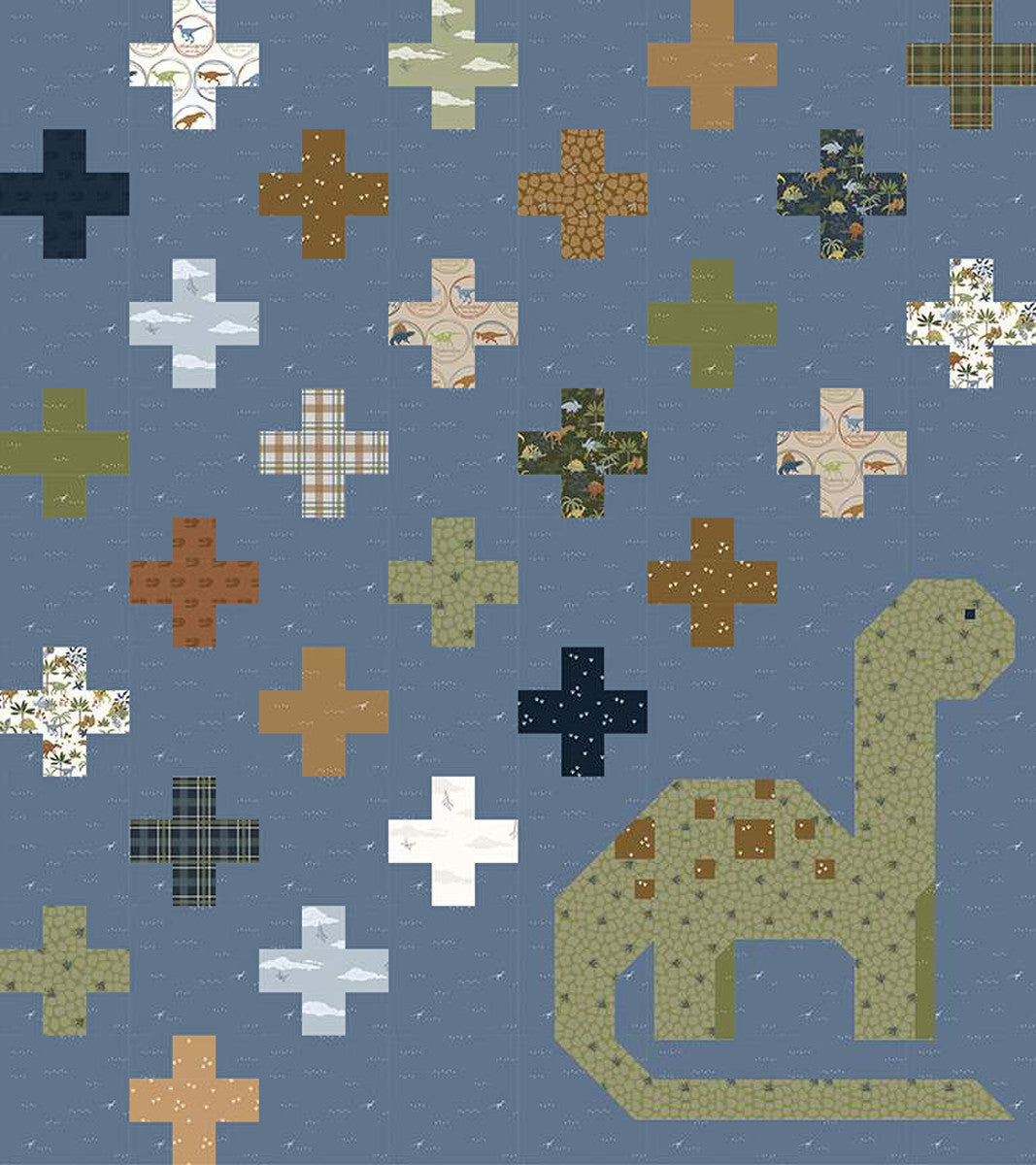 Swiss Cretaceous Quilt Pattern by Amanda Niederhauser