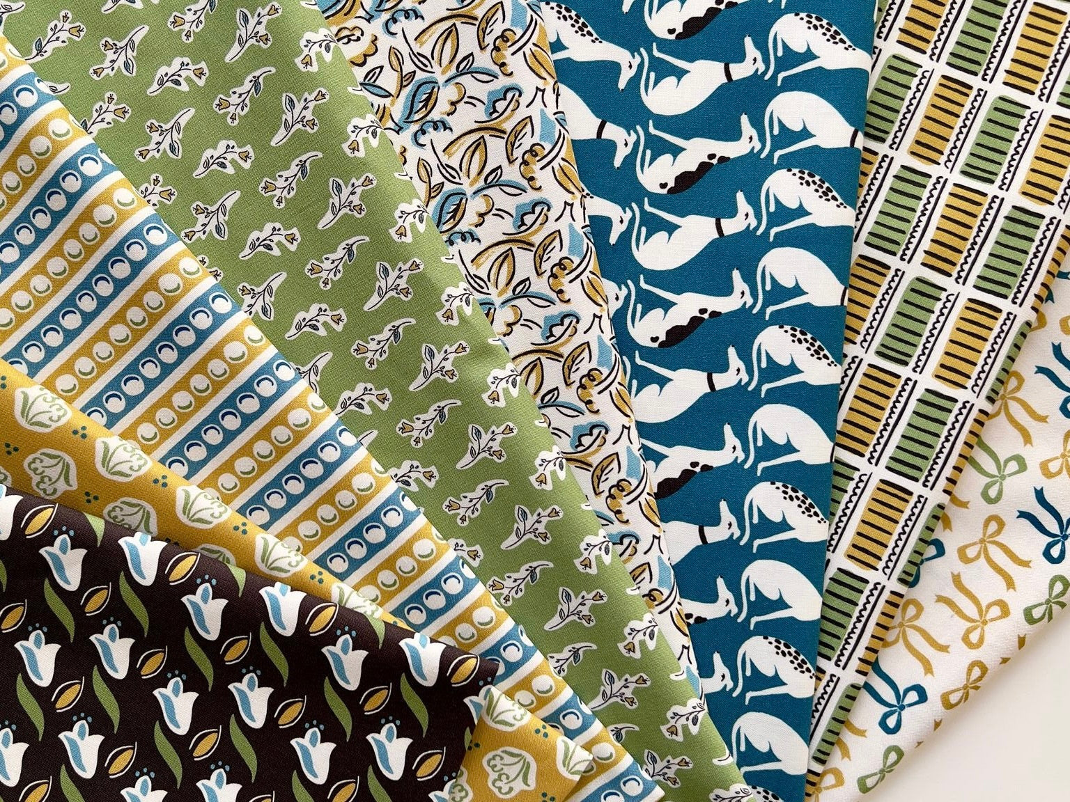 Arundel | Whippets by Ariana Martin for Cloud 9 | Organic Cotton