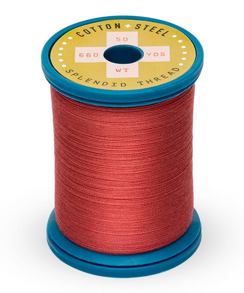 Cotton + Steel 50wt Thread by Sulky - Brick (1081)