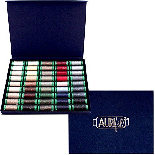 Aurifil Best Selection Box Thread Kit 40wt Cotton 45 Small (164 Yard) Spools