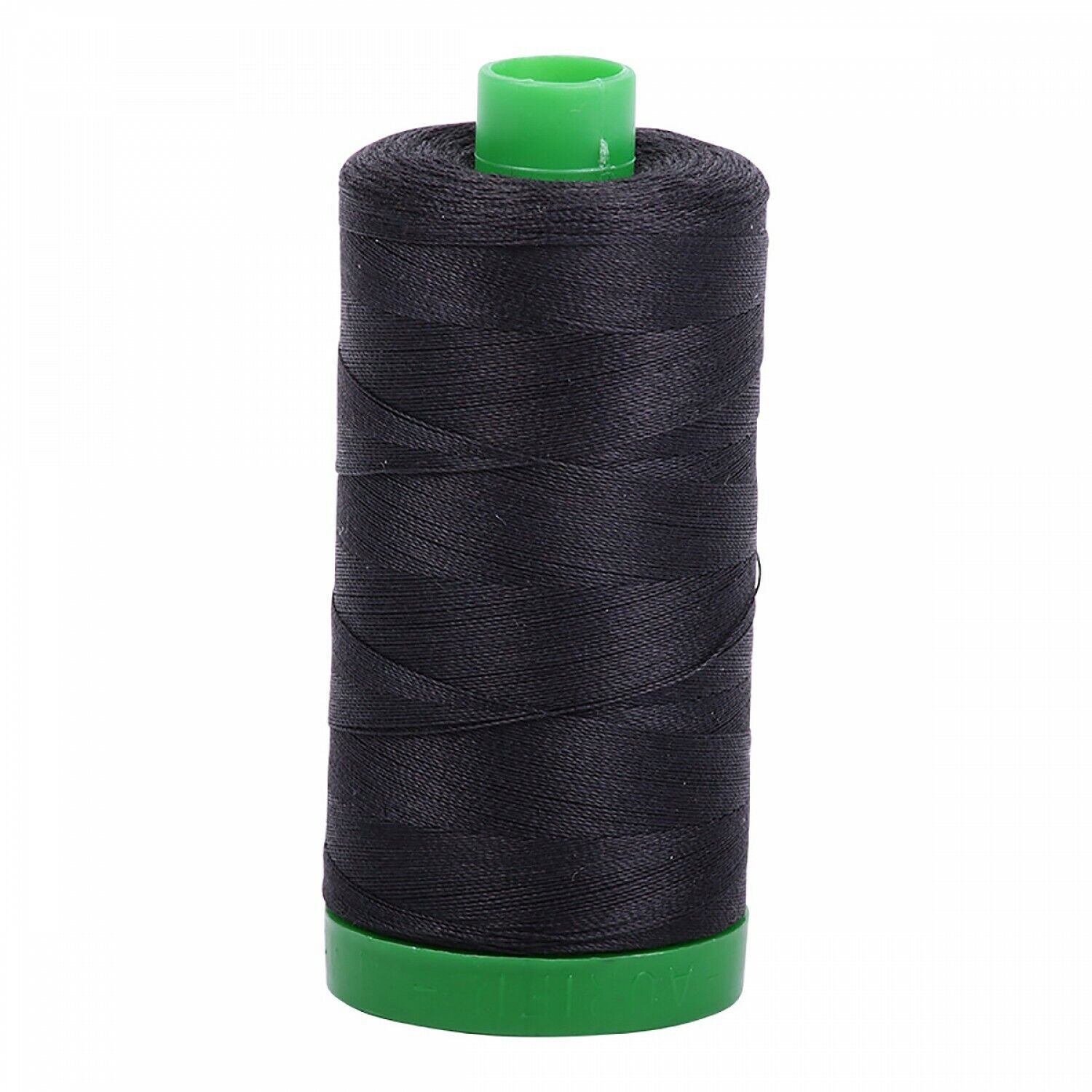 Aurifil Mako 40 wt Cotton Thread - 1094 yds - Very Dark Grey (#4241)