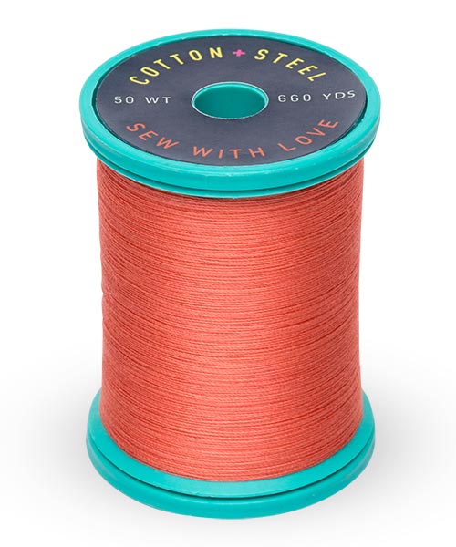 Cotton + Steel 50wt Thread by Sulky - Dark Peach (1020)