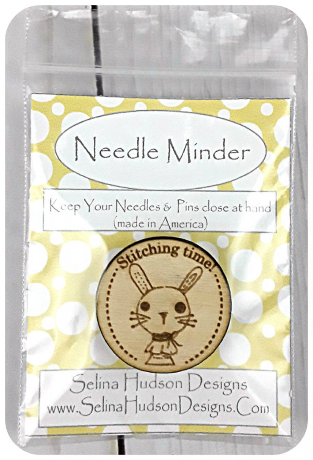 Bunny Magnetic Needle Minder - Designed by Selina Hudson