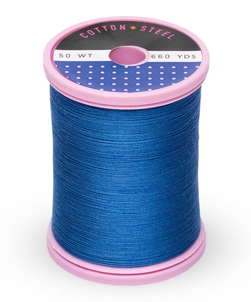 Cotton + Steel 50wt Thread by Sulky - Royal Blue (1076)