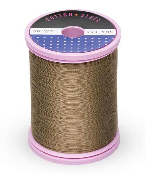 Cotton + Steel 50wt Thread by Sulky - Taupe (1179)