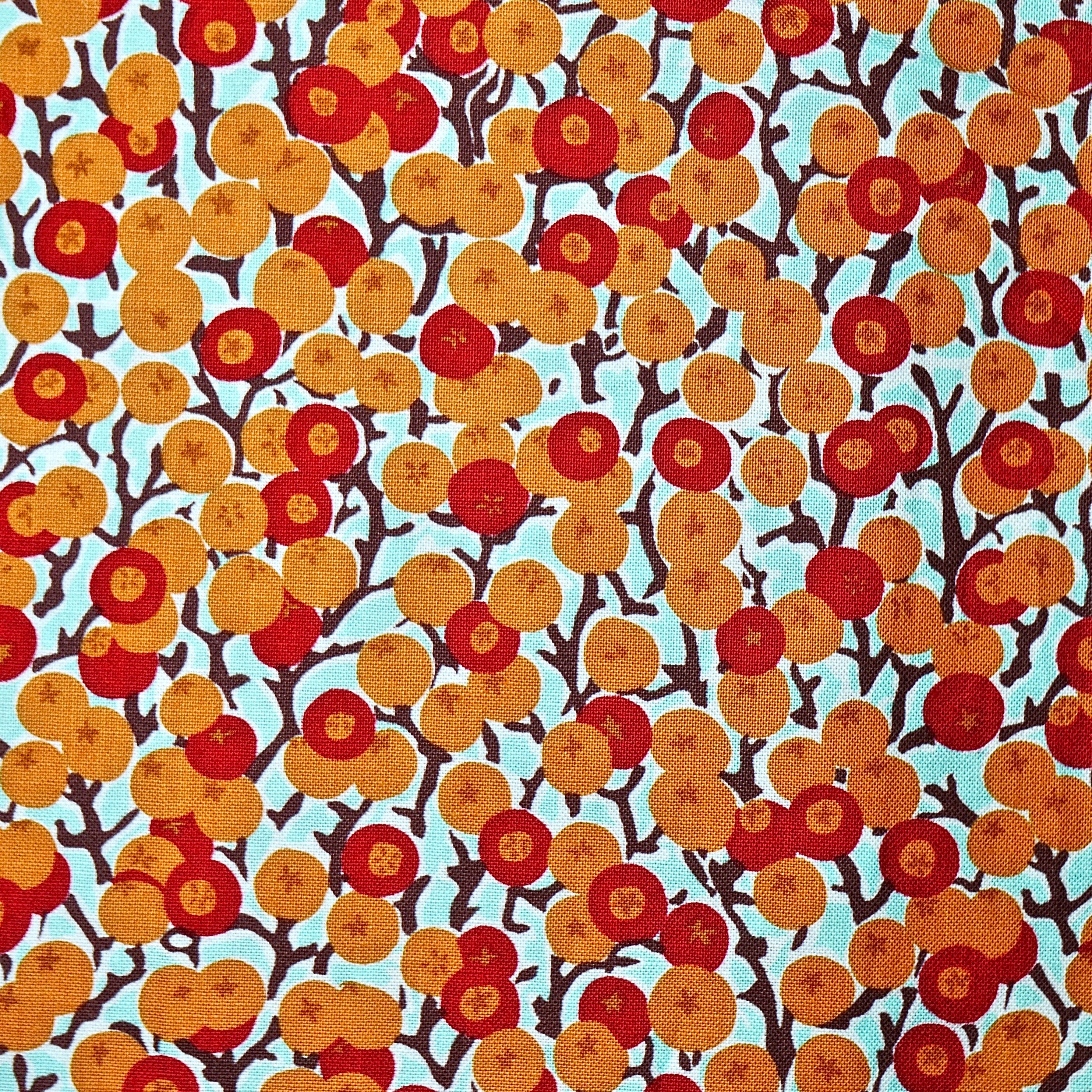 English Garden - Cherry Tomatoes Spring - cotton fabric (1 yard)