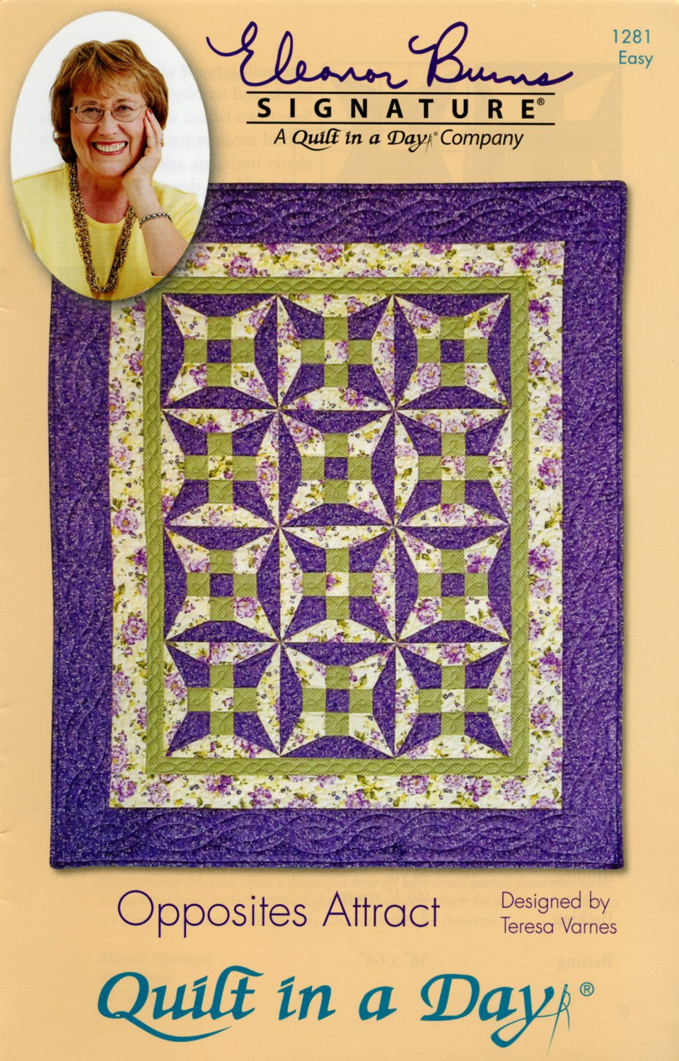 Opposites Attract Pattern from Quilt in a Day