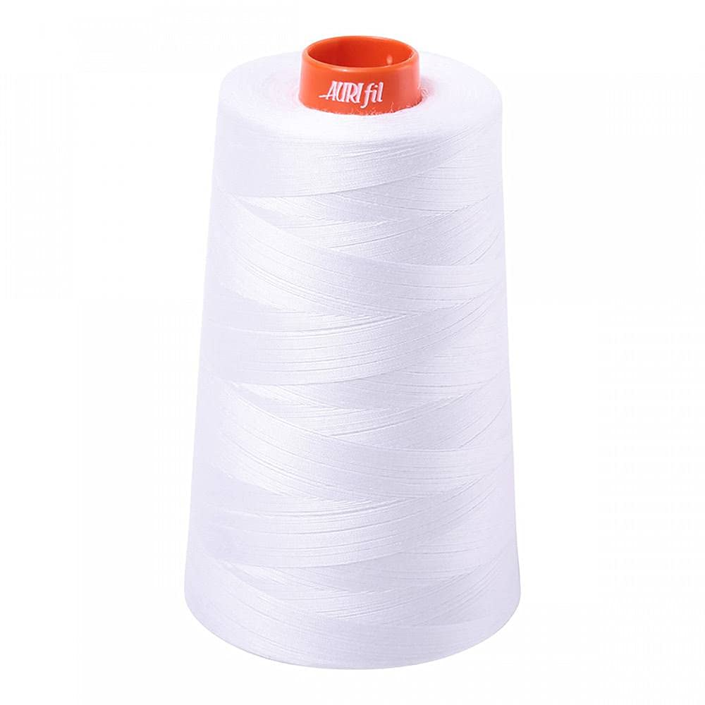 Aurifil Mako 50 Wt 100% Cotton Thread, 6,452 yard per Cone