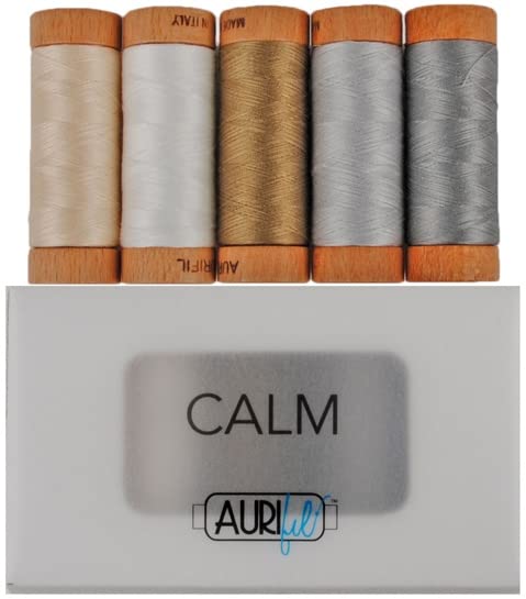 Aurifil Designer Thread Collection-Calm Collection -AC80CC5