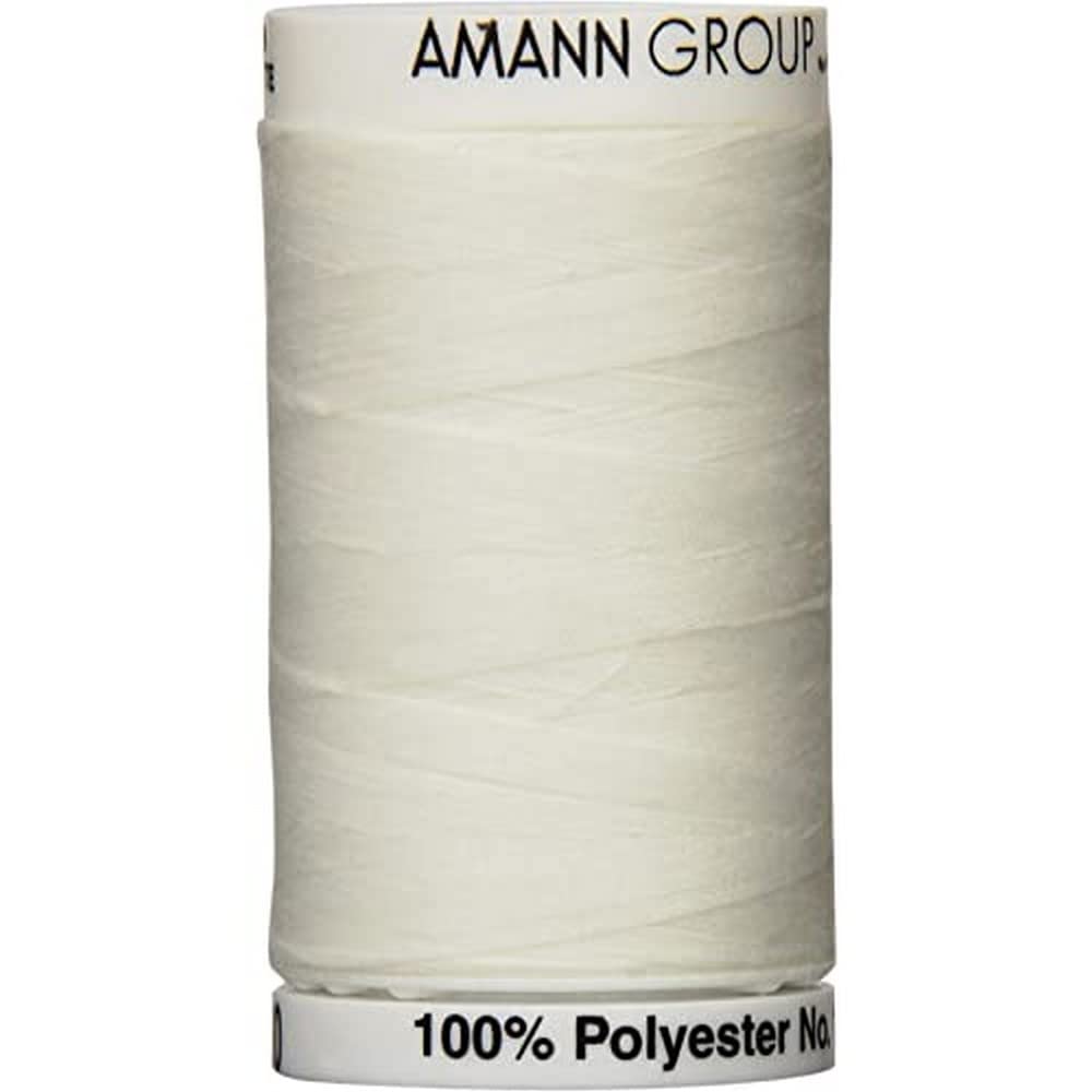 Mettler Bobbin Fil Polyester Thread, 1094 yd, White