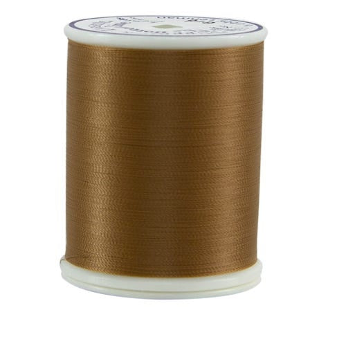 The Bottom Line 60wt Polyester by Superior Threads - 1420 yds - Medium Brown (#618)