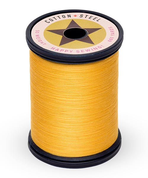 Cotton + Steel 50wt Thread by Sulky - Butterfly Gold (0567)